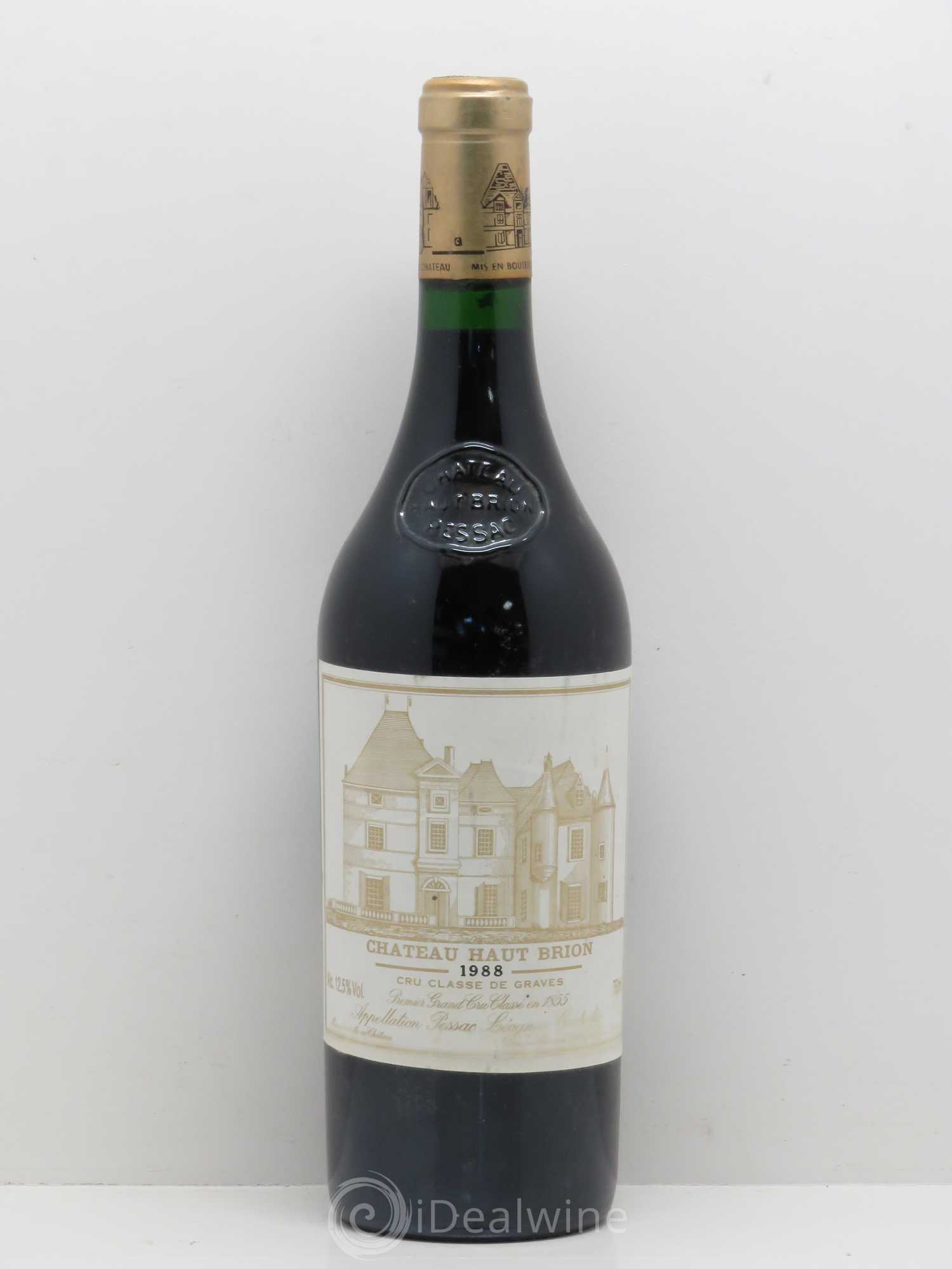 Château Haut Brion 1er Grand Cru Classé 1988 - Lot de 1 bouteille - 0