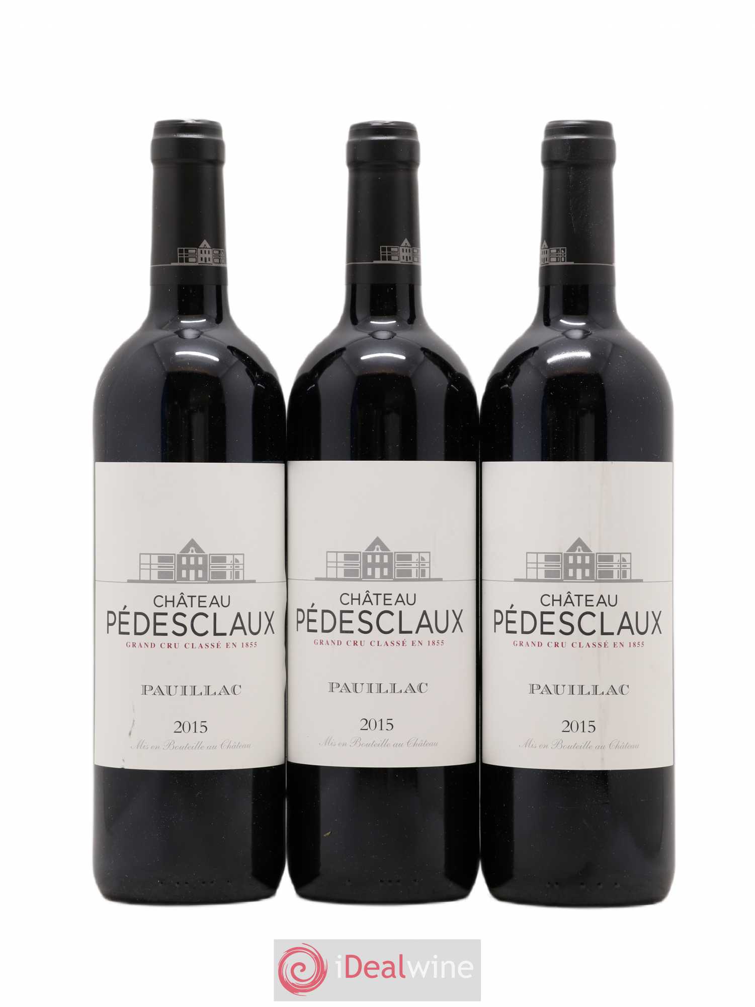 Château Pedesclaux 5ème Grand Cru Classé (sans prix de réserve) 2015 - Lot de 3 bouteilles - 0