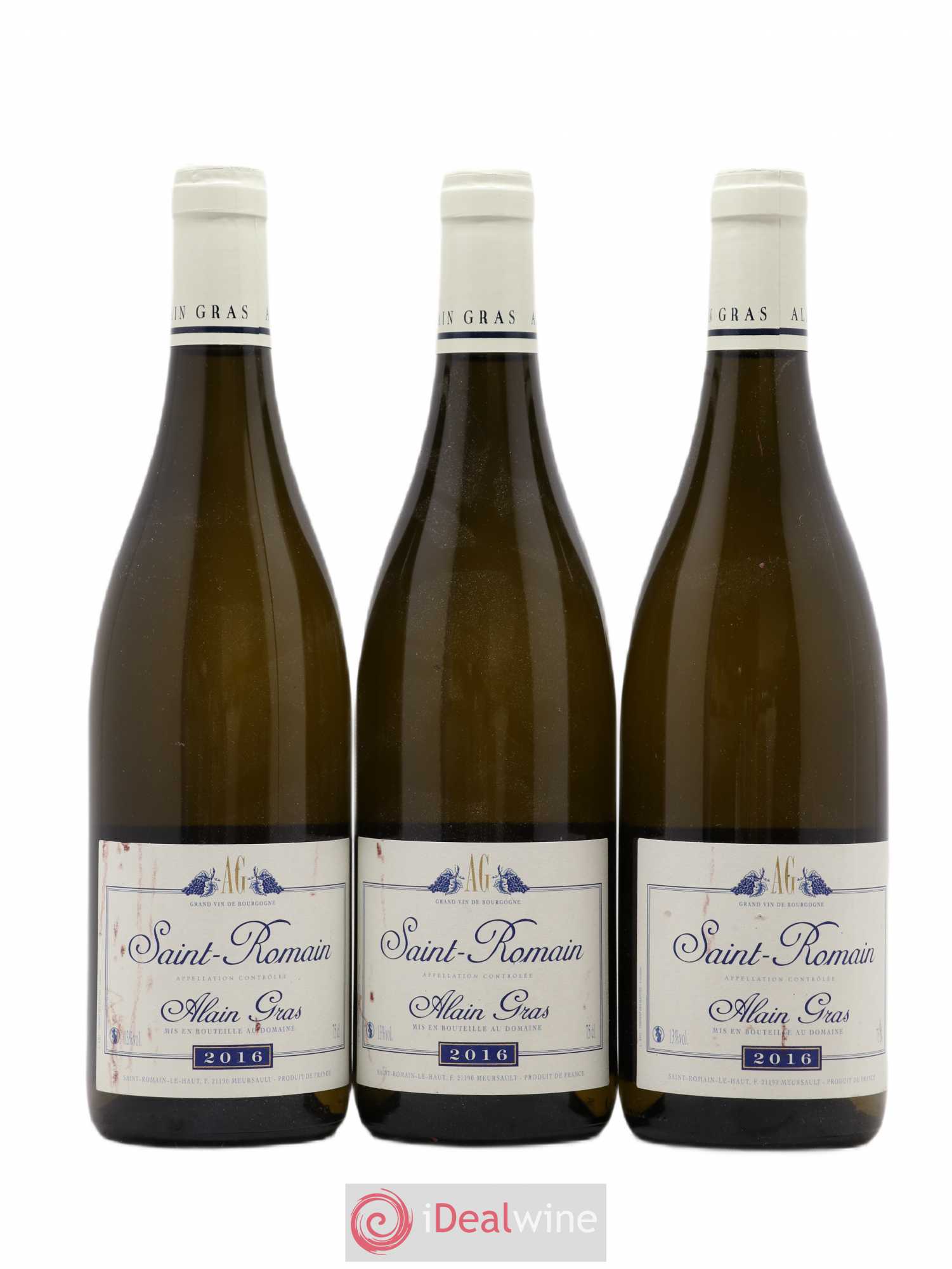 Saint-Romain Alain Gras 2016 - Lot de 3 bouteilles - 0