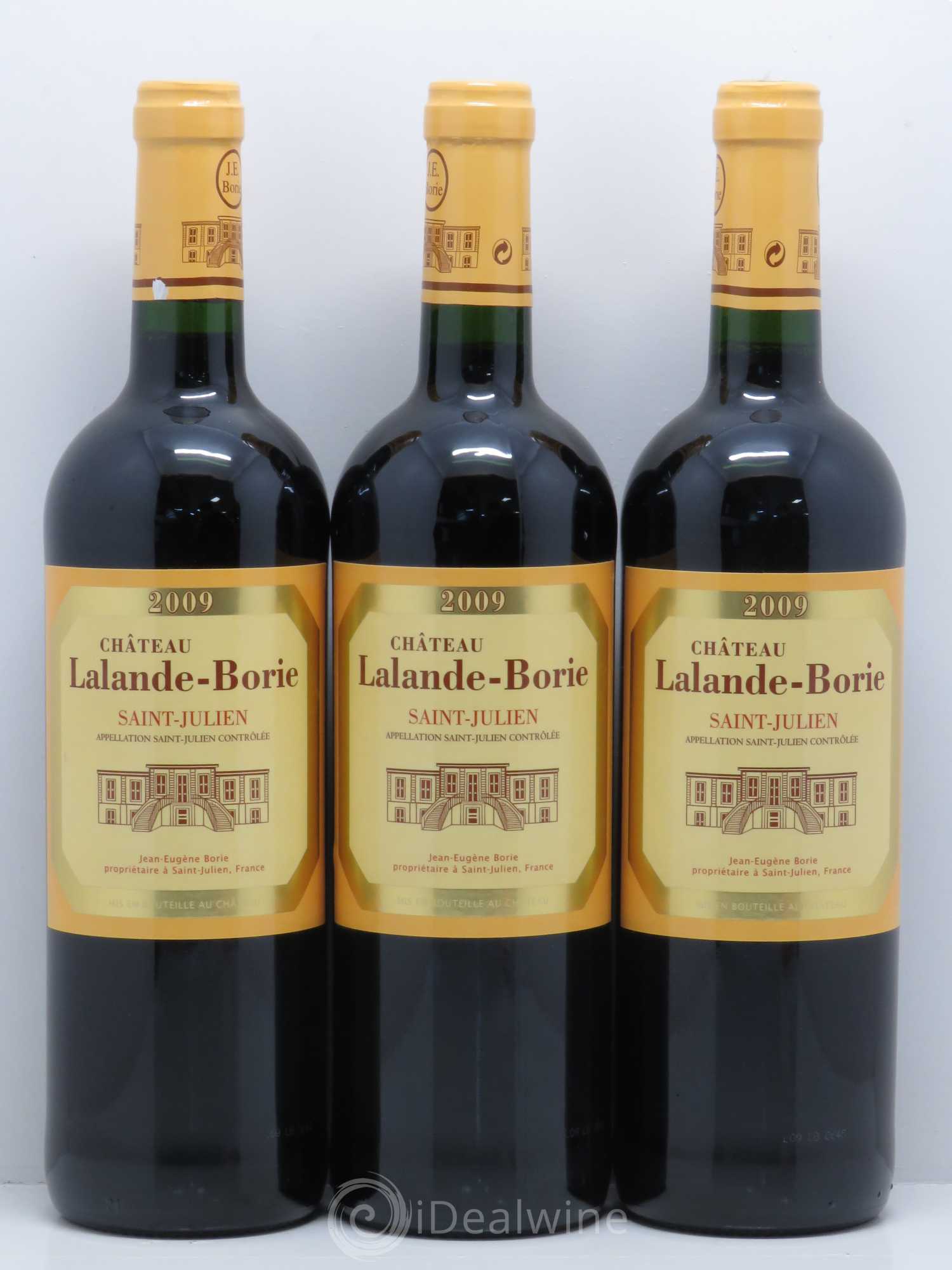 Château Lalande Borie 2009 - Lot de 3 bouteilles - 0