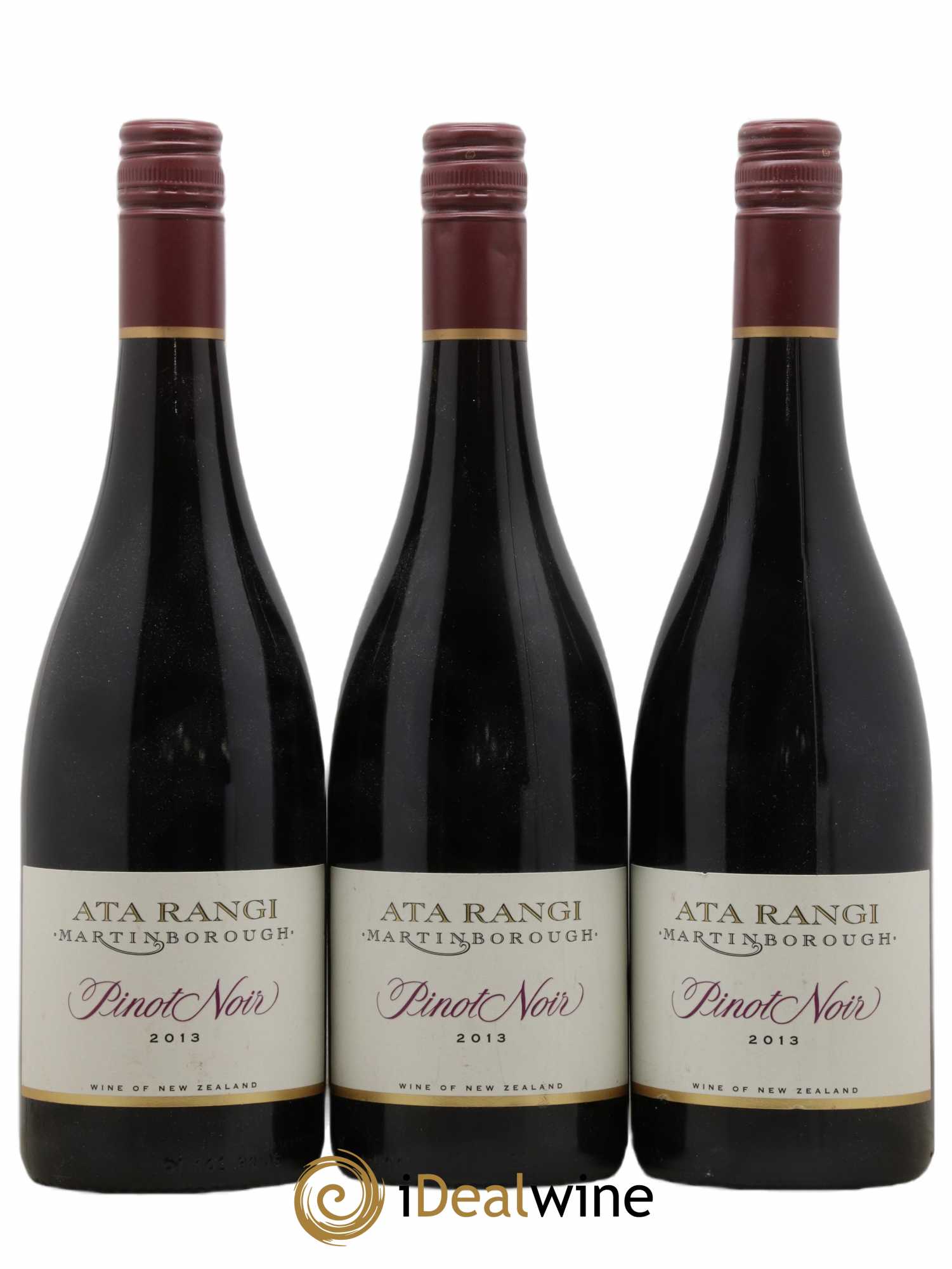 Nouvelle Zélande Pinot noir Ata Rangi 2013 - Lot de 3 bouteilles - 0