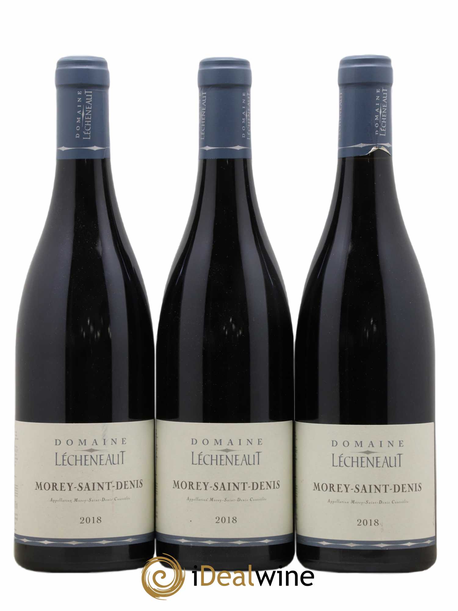 Morey-Saint-Denis Domaine Lécheneaut 2018 - Lot de 3 bouteilles - 0