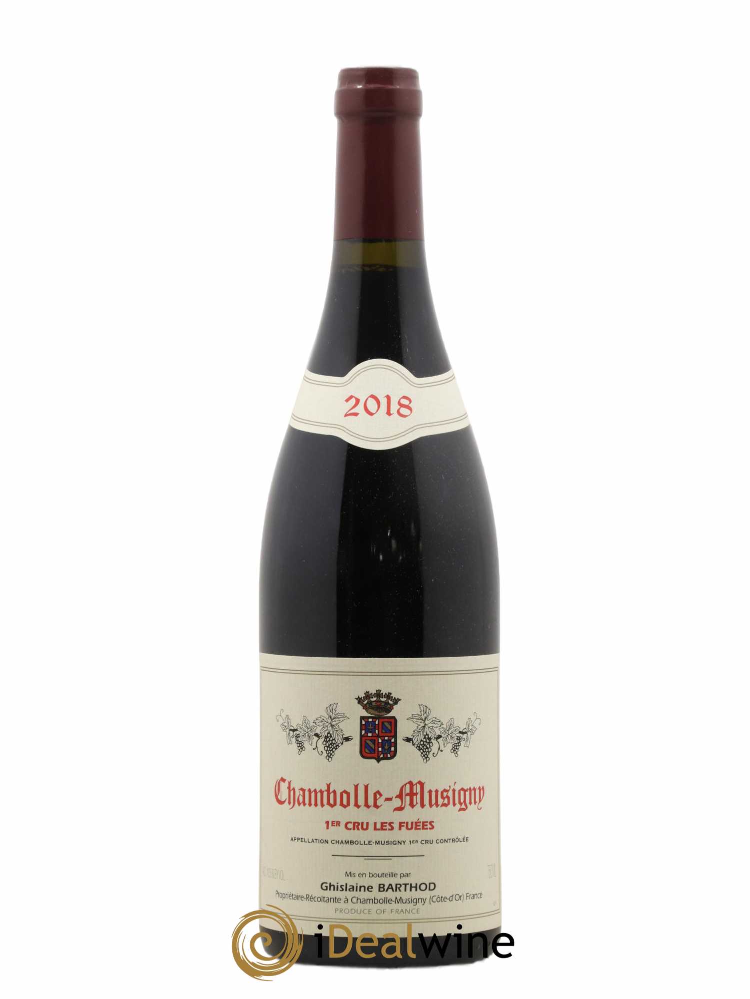Chambolle-Musigny 1er Cru Les Fuées Ghislaine Barthod 2018 - Lot de 1 bouteille - 0