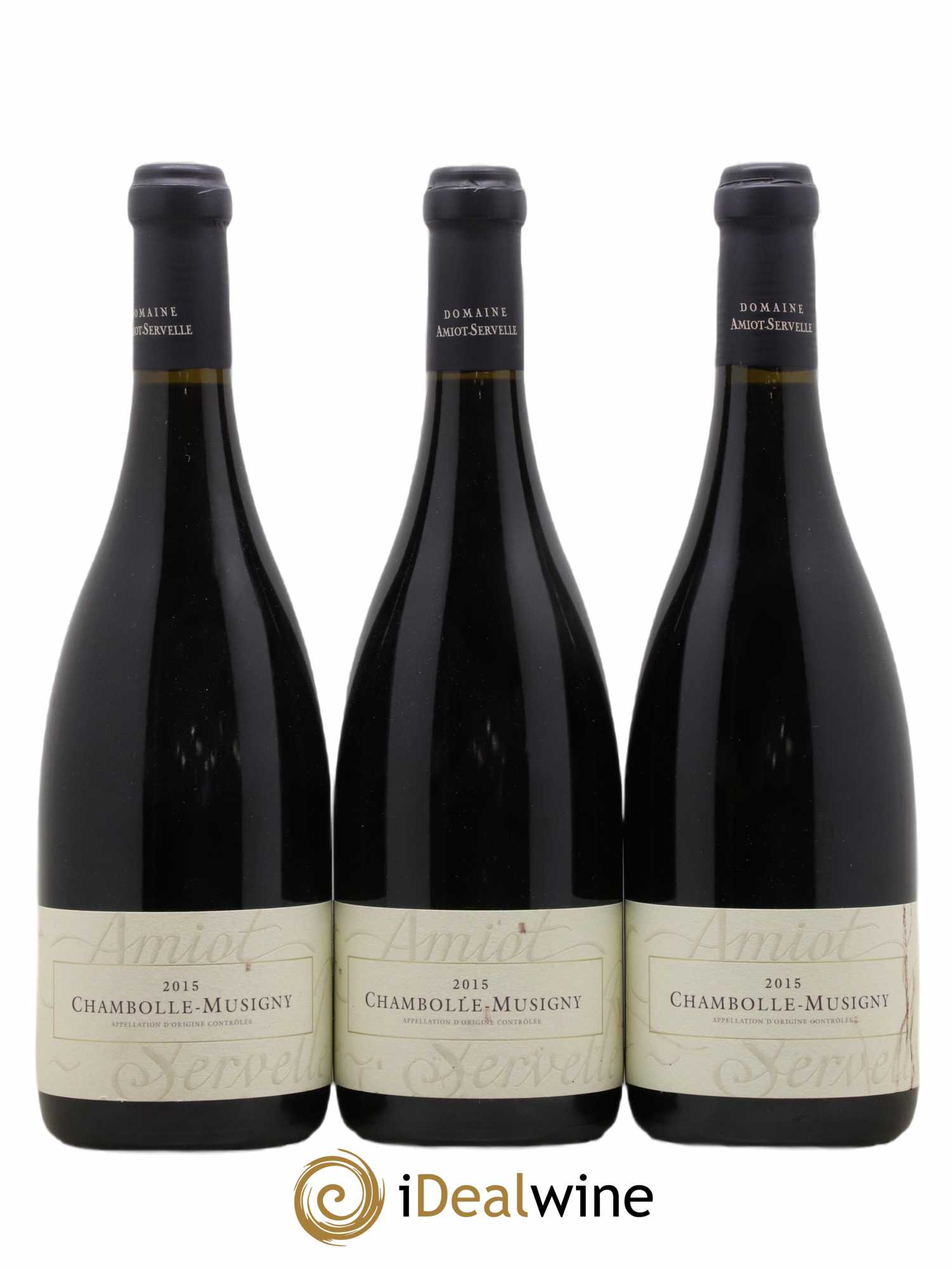 Chambolle-Musigny Amiot-Servelle 2015 - Lot de 3 bouteilles - 0