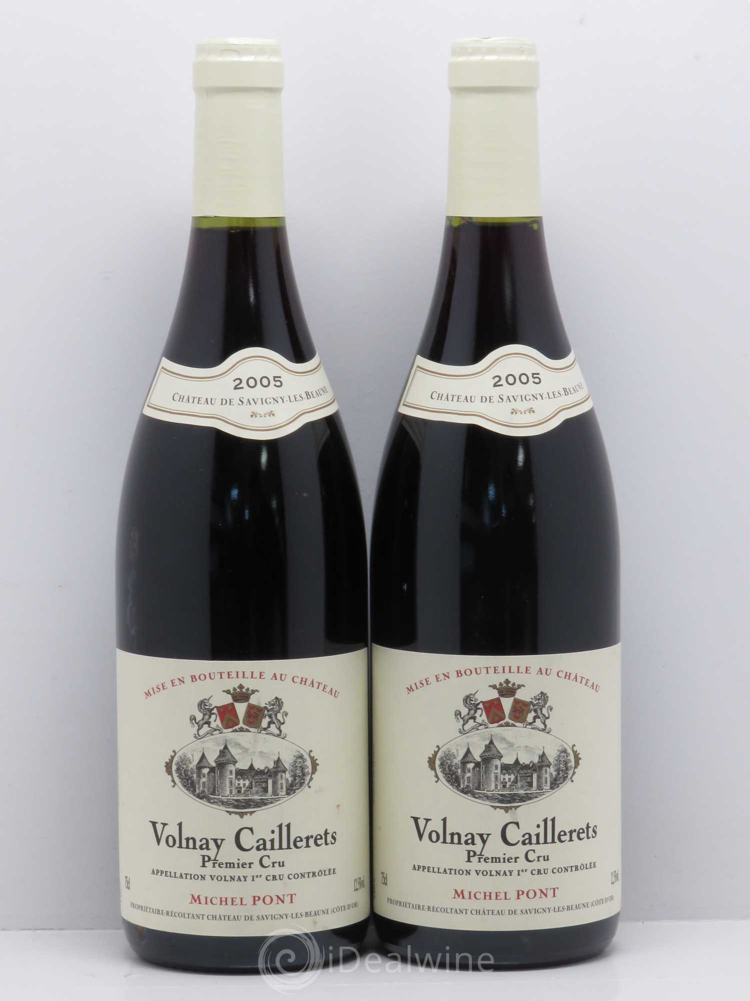 Volnay 1er Cru Les Caillerets - Michele Pont 2005 - Posten von 2 Flaschen - 0