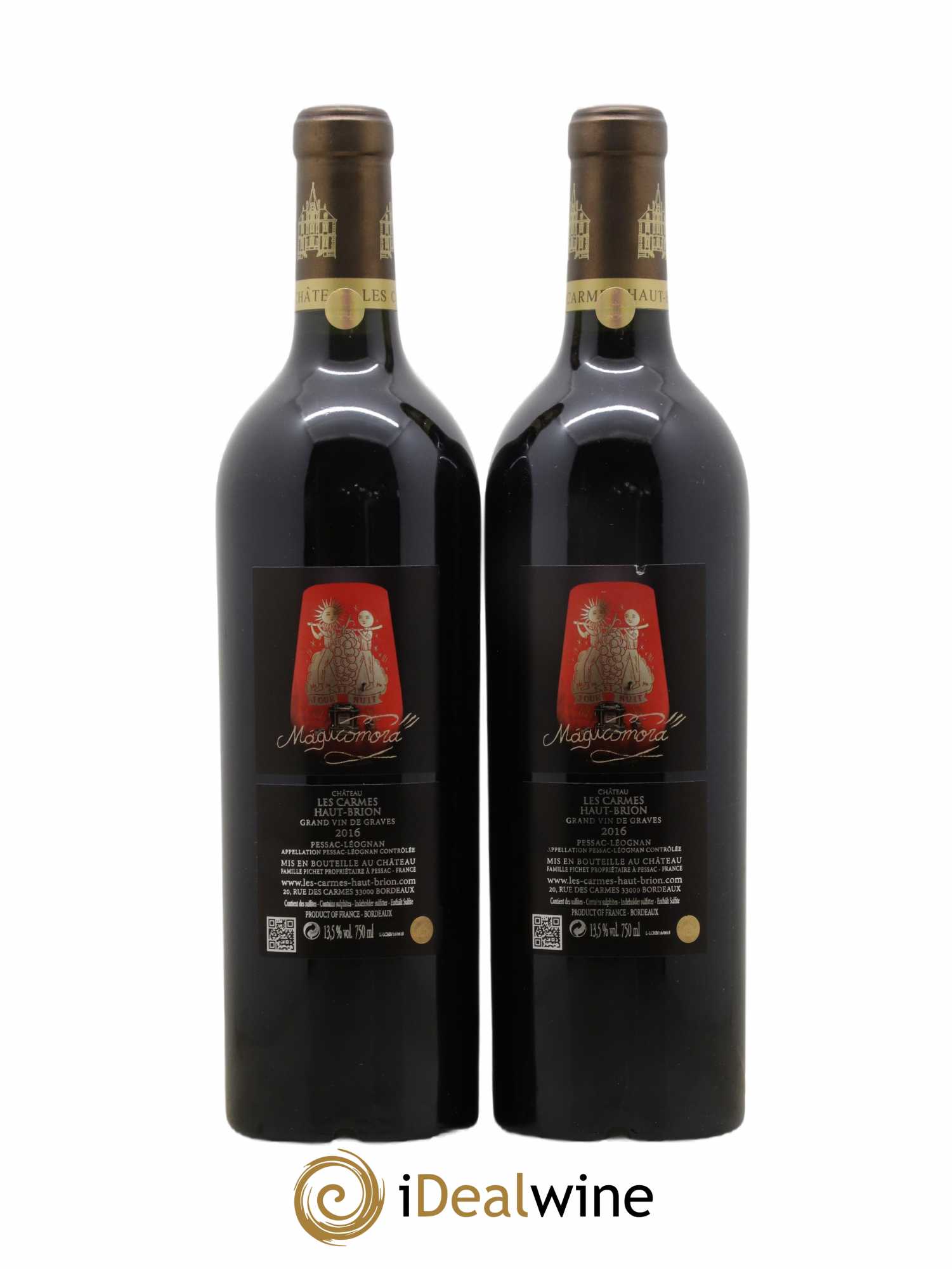 Château Les Carmes Haut-Brion 2016 - Lot de 2 bouteilles - 1