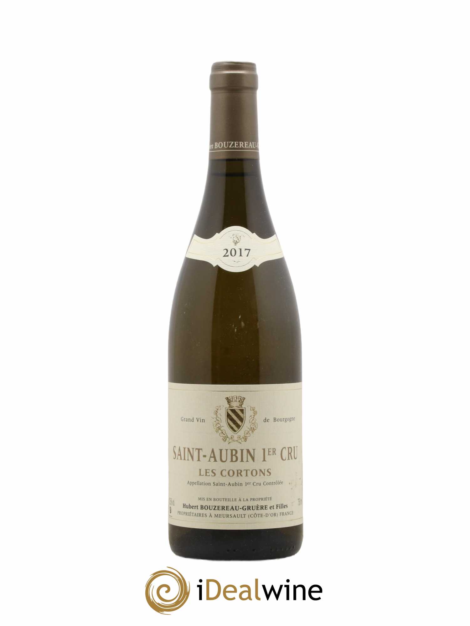 Saint-Aubin 1er Cru Cortons Domaine Bouzereau Gruere 2017 - Posten von 1 Flasche - 0