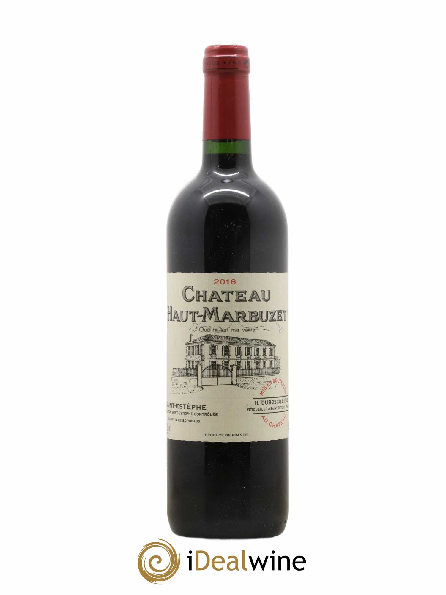 Château Haut Marbuzet 2016 - Lot de 1 bouteille - 0