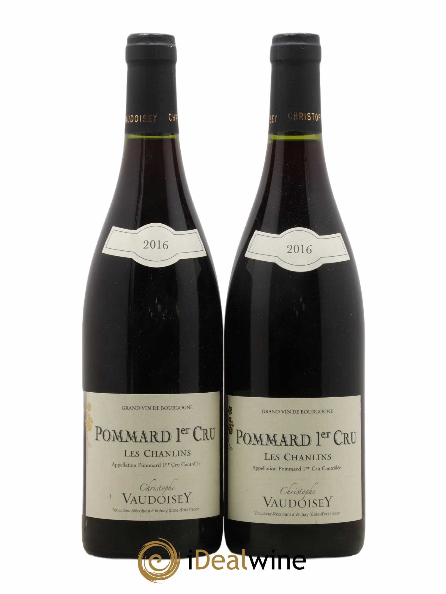 Pommard 1er Cru Les Chanlins Domaine C. Vaudoisey 2016 - Posten von 2 Flaschen - 0