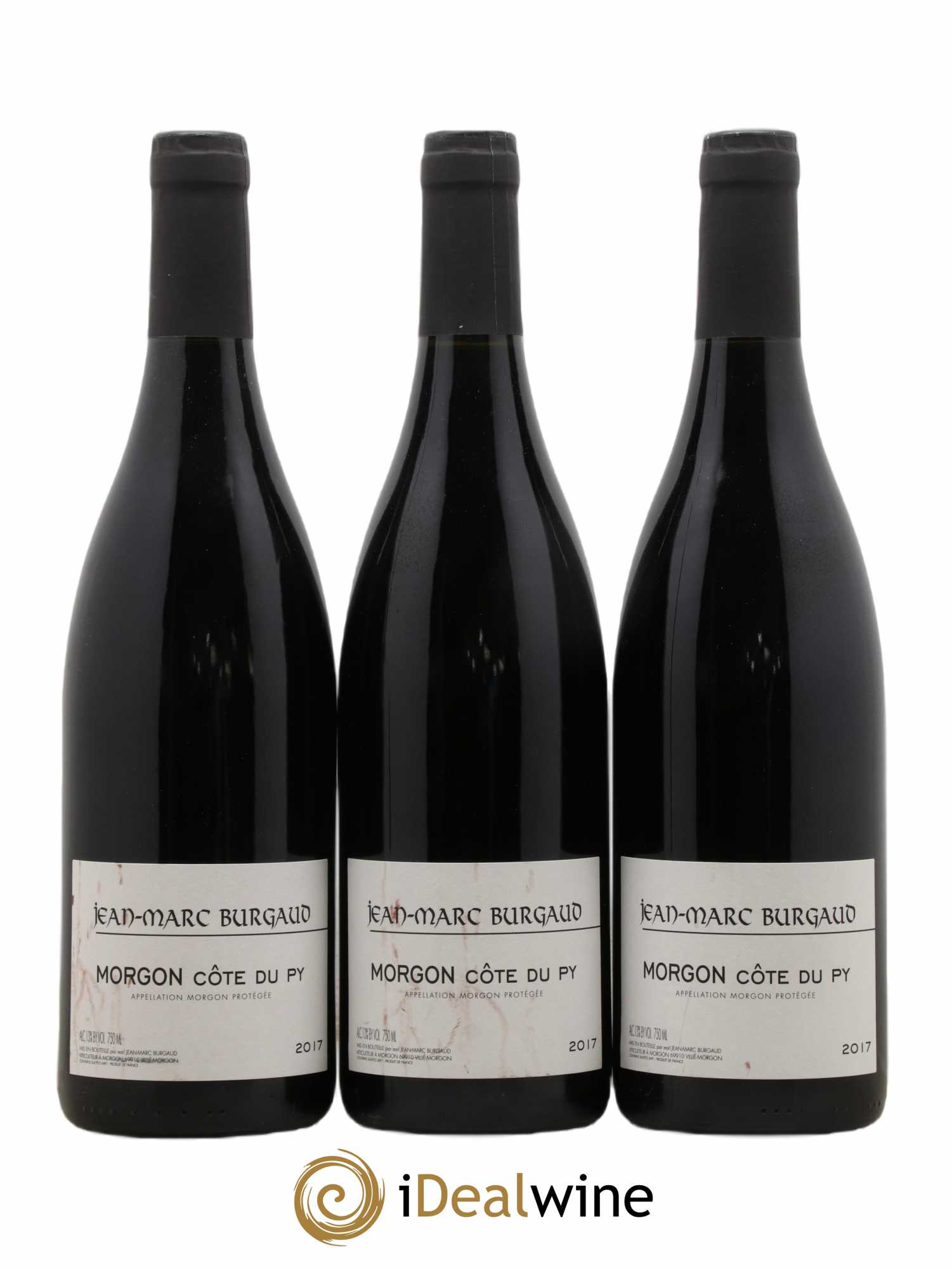 Morgon Côte du Py Jean-Marc Burgaud (Domaine) 2017 - Lot de 3 bouteilles - 0