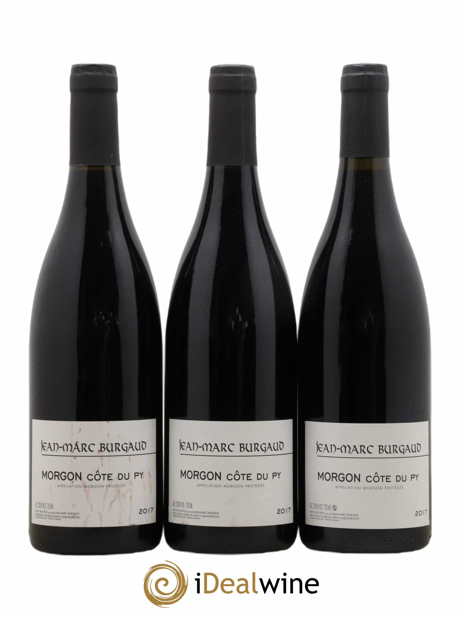 Morgon Côte du Py Jean-Marc Burgaud (Domaine) 2017 - Lot de 3 bouteilles - 0