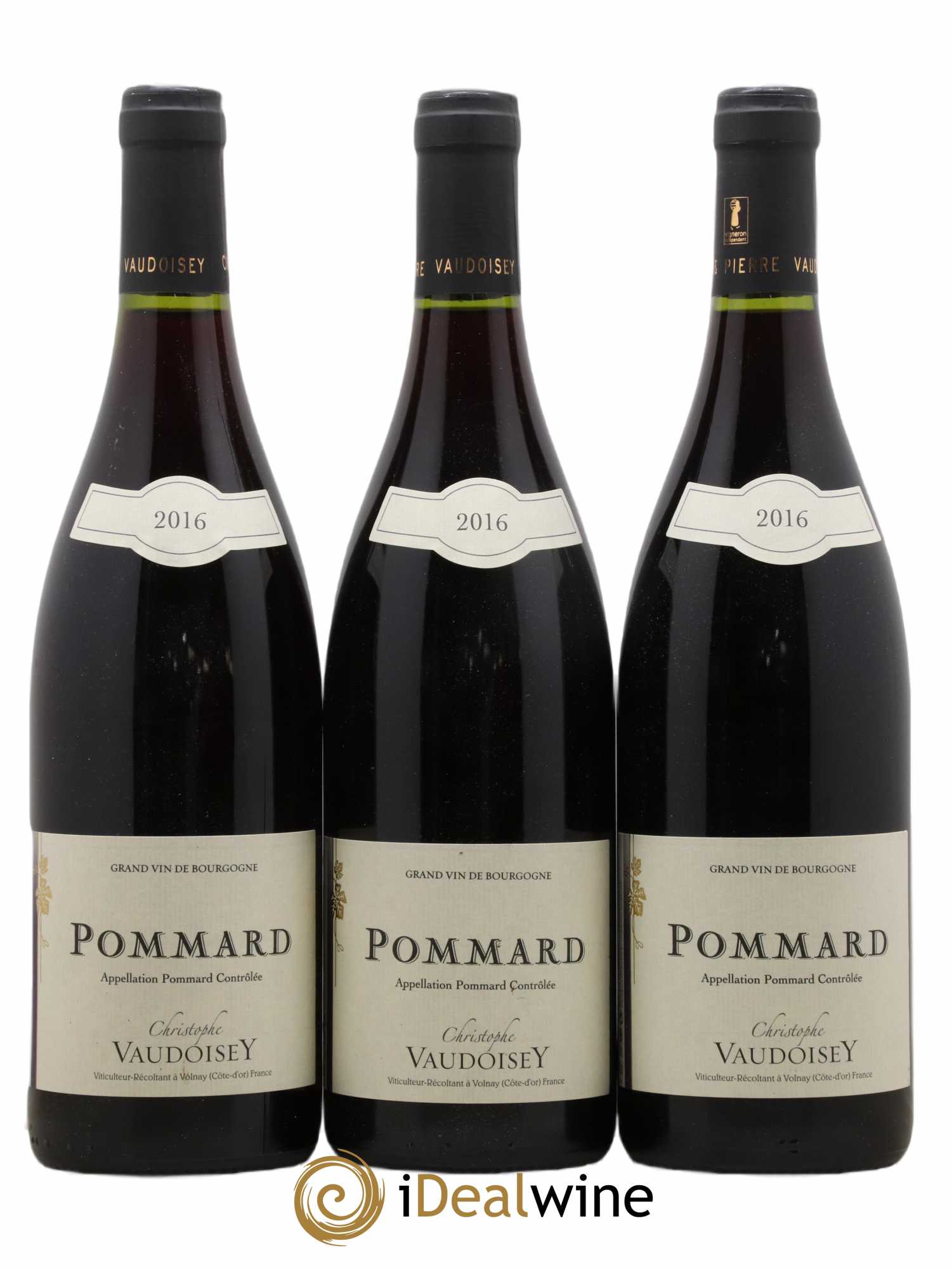 Pommard Domaine C. Vaudoisey 2016 - Posten von 3 Flaschen - 0