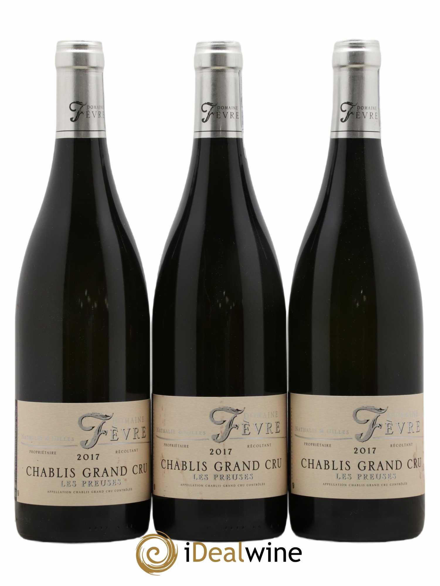 Chablis Grand Cru Les Preuses Domaine Fèvre 2017 - Posten von 3 Flaschen - 0