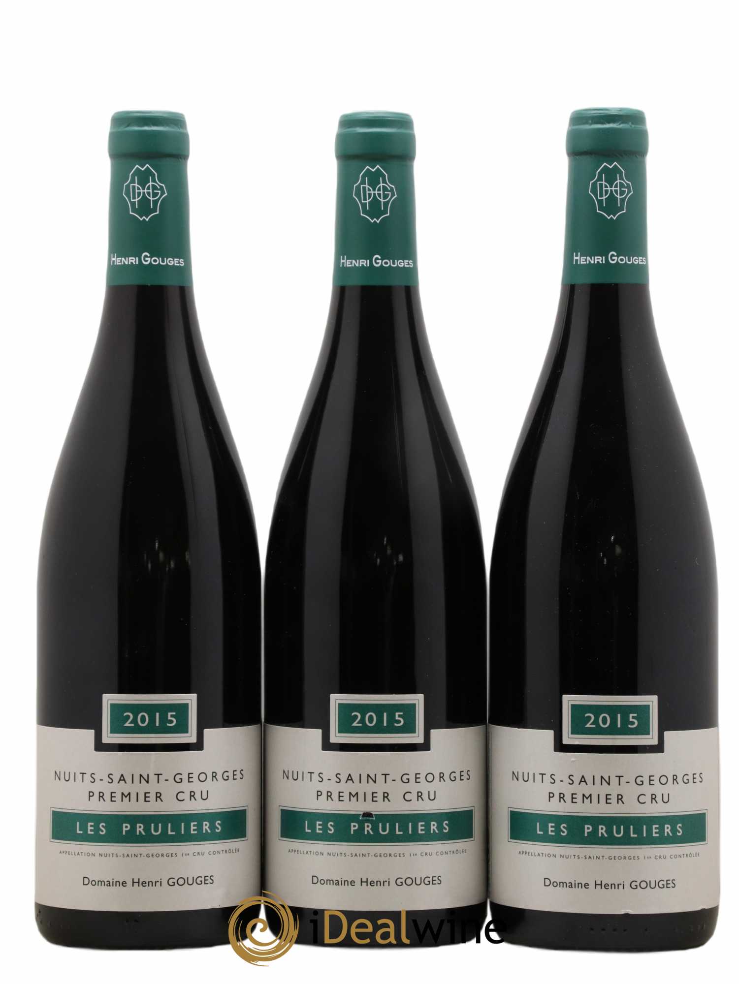 Nuits-Saint-Georges 1er Cru Les Pruliers Henri Gouges 2015 - Posten von 3 Flaschen - 0