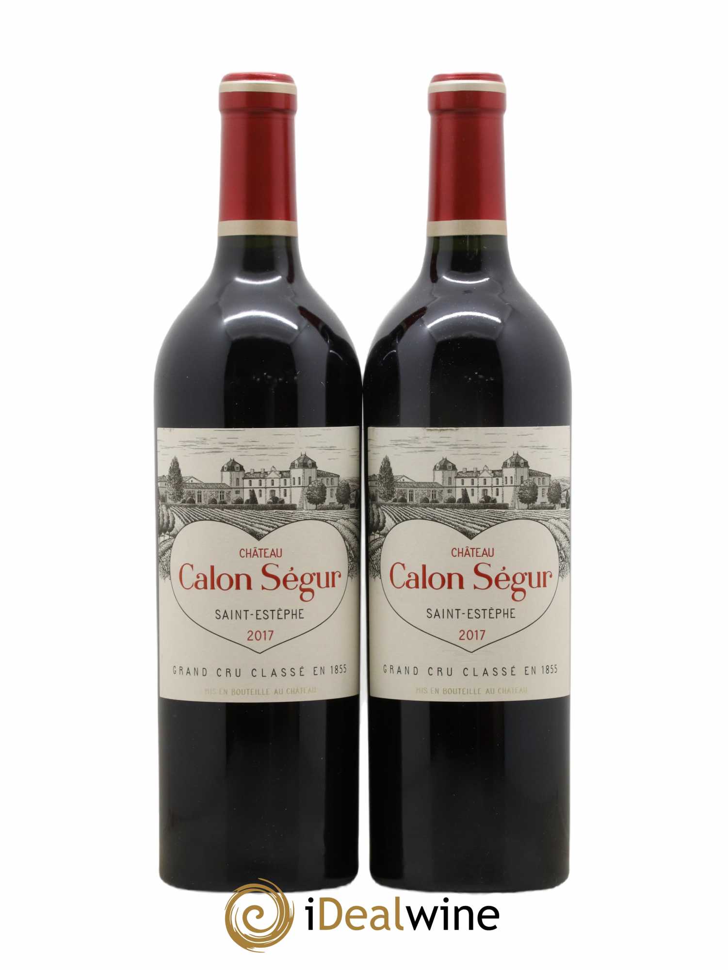 Château Calon Ségur 3ème Grand Cru Classé 2017 - Lot de 2 bouteilles - 0