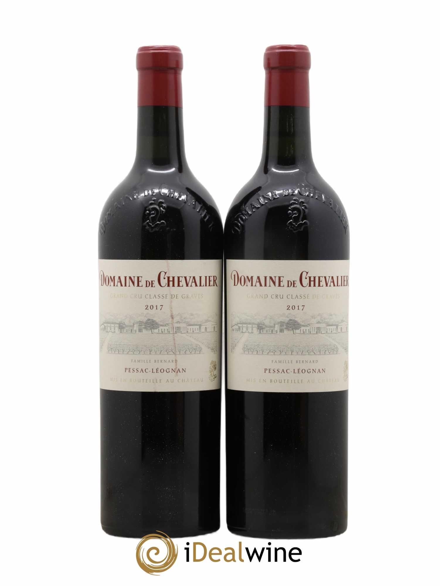 Domaine de Chevalier Cru Classé de Graves 2017 - Lot de 2 bouteilles - 0