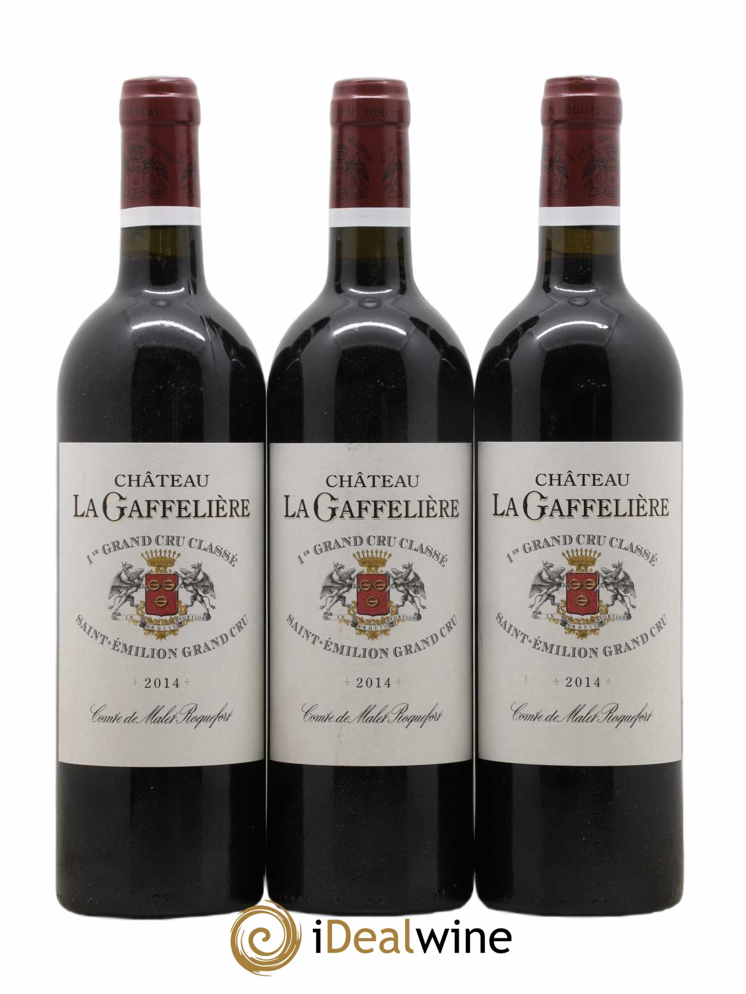 Château la Gaffelière 1er Grand Cru Classé B 2014 - Lot de 3 bouteilles - 0