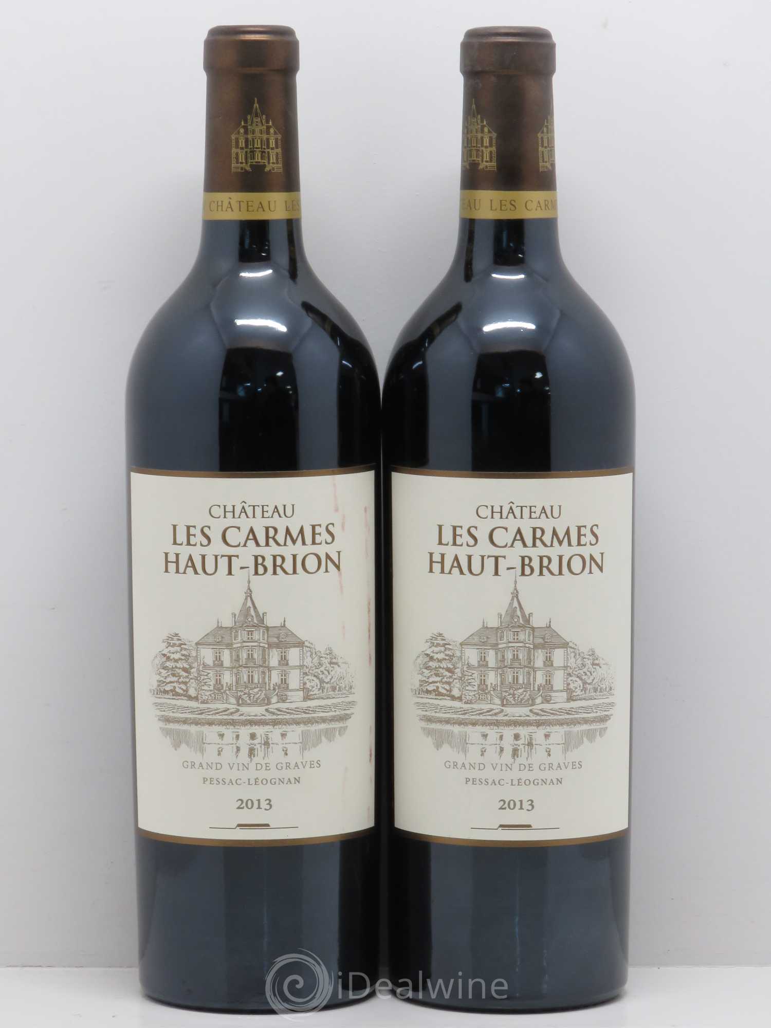 Château Les Carmes Haut-Brion 2013 - Lot de 2 bouteilles - 0