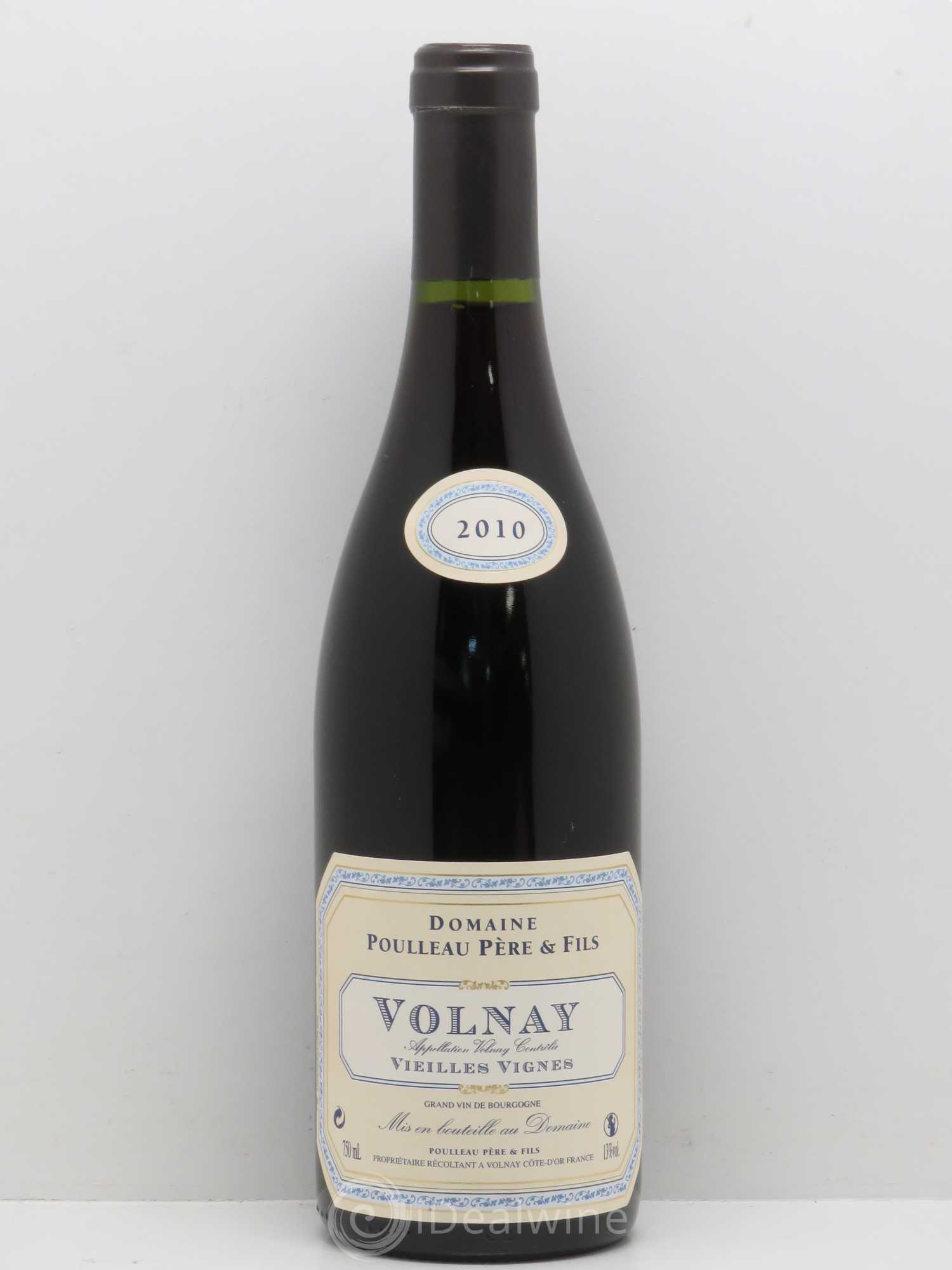 Volnay Vieilles vignes - Poulleau 2010 - Posten von 1 Flasche - 0