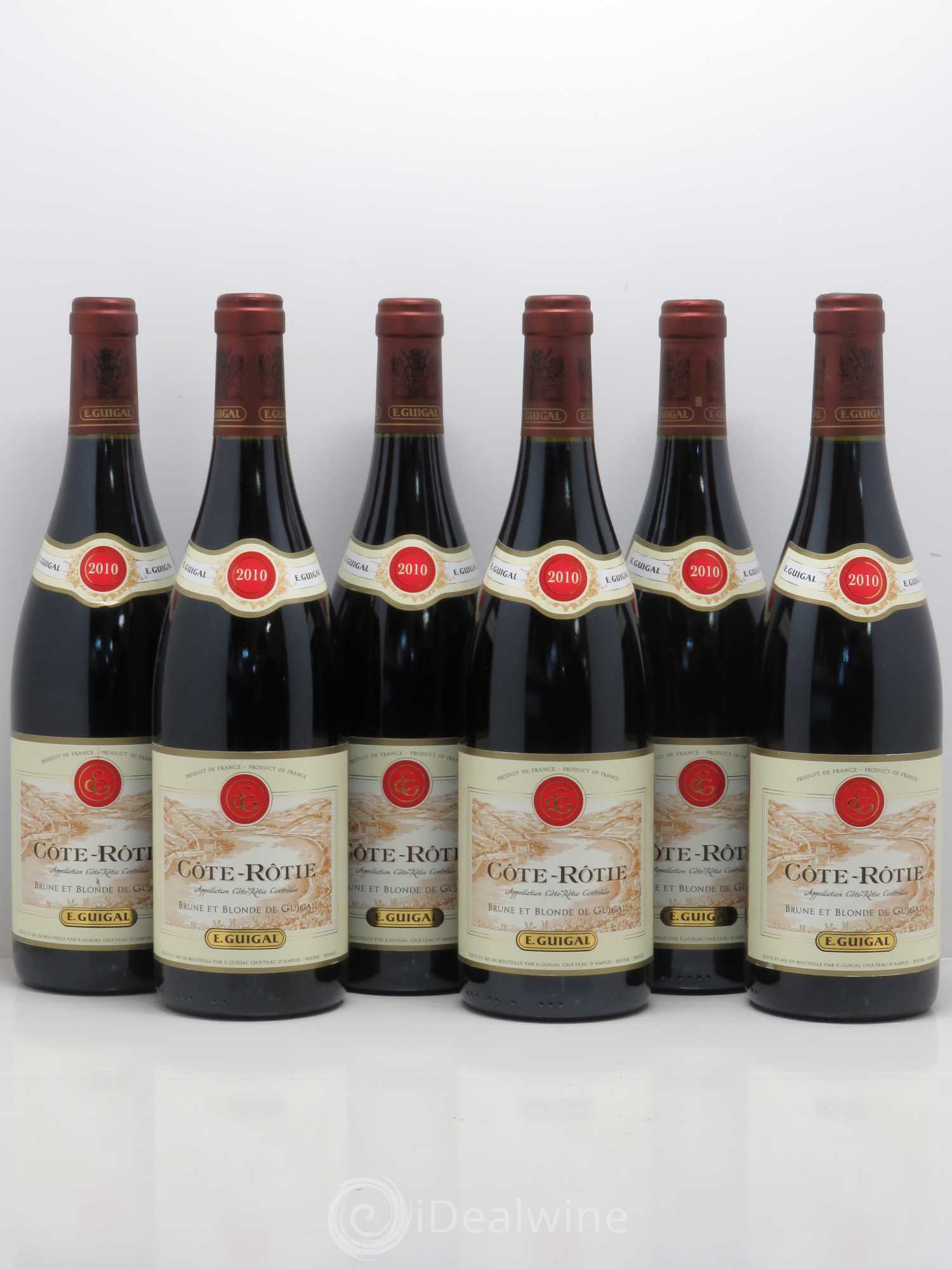 Côte-Rôtie Côtes Brune et Blonde Guigal 2010 - Lot de 6 bouteilles - 0