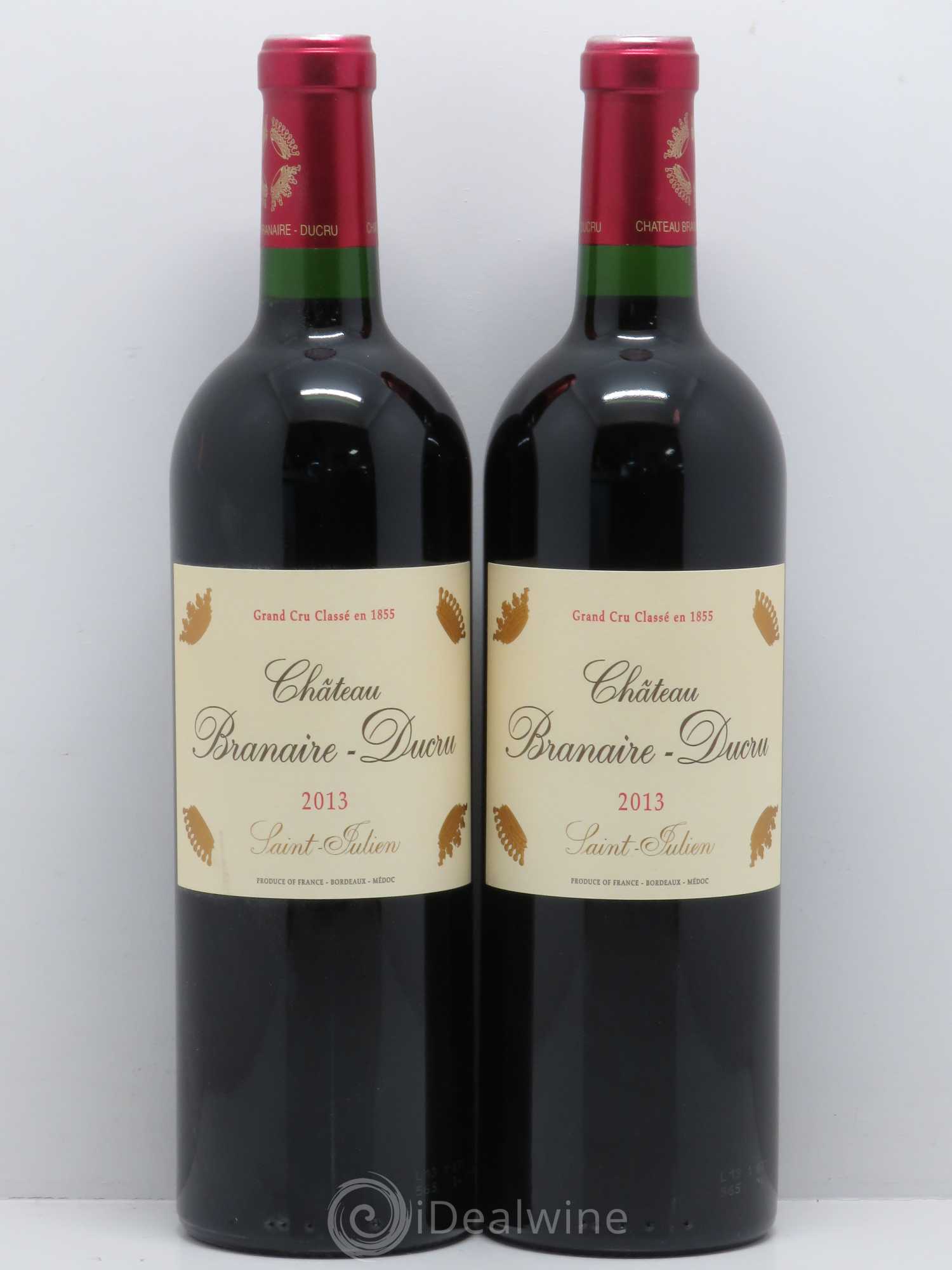 Château Branaire Ducru 4ème Grand Cru Classé 2013 - Lot de 5 bouteilles - 2