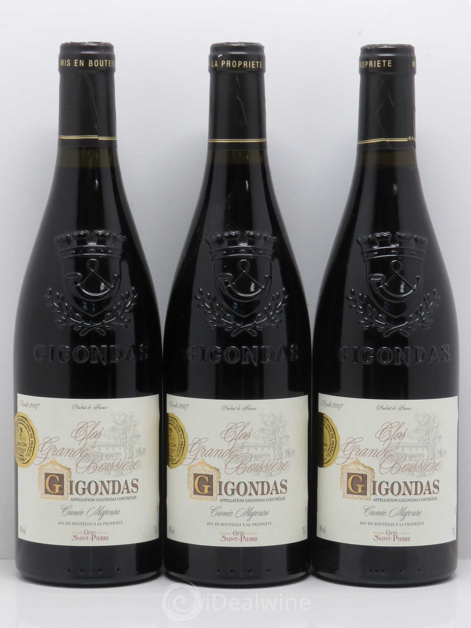 Gigondas Clos Grande Boissière Cuvée Majeure 2007 - Posten von 3 Flaschen - 0