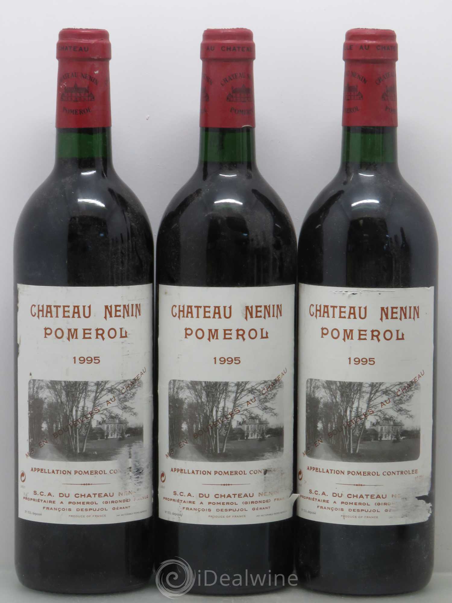 Château Nenin 1995 - Lot de 6 bouteilles - 1
