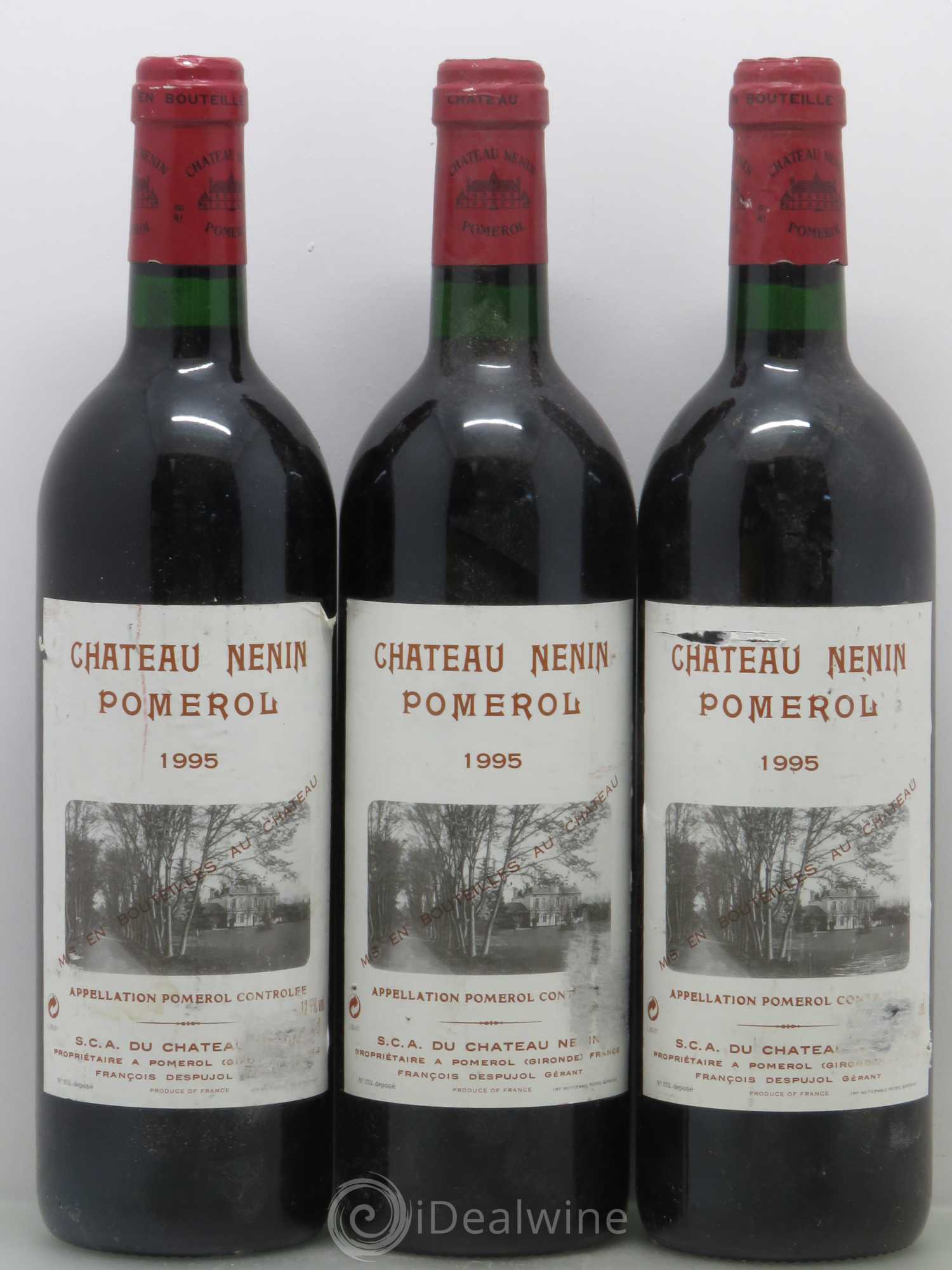 Château Nenin 1995 - Lot de 6 bouteilles - 2