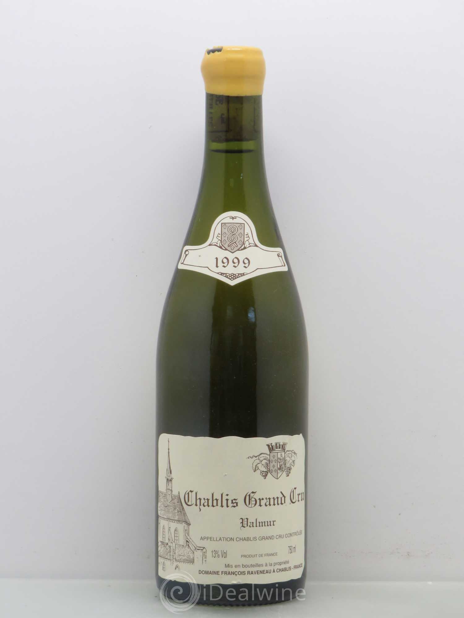 Chablis Grand Cru Valmur Raveneau (Domaine) 1999 - Lot de 1 bouteille - 0