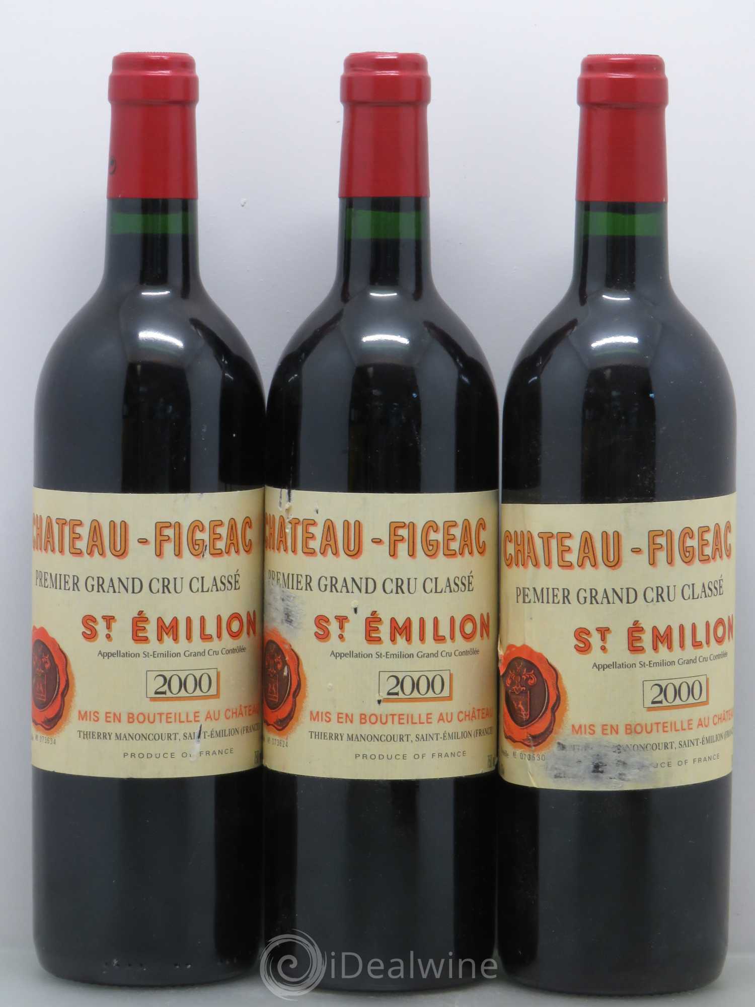 Château Figeac 1er Grand Cru Classé A 2000 - Lot de 6 bouteilles - 2