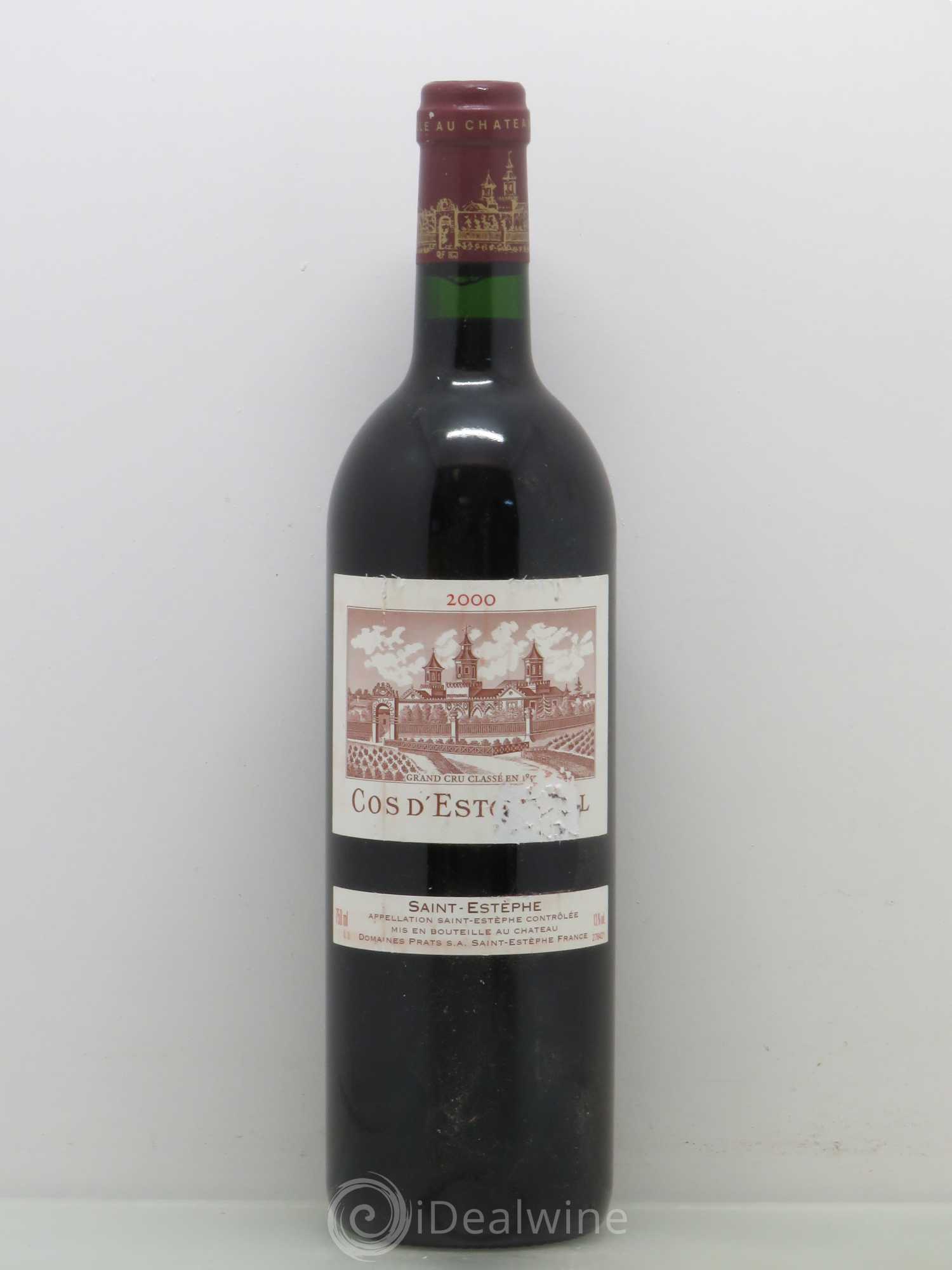 Cos d'Estournel 2ème Grand Cru Classé 2000 - Lot de 1 bouteille - 0