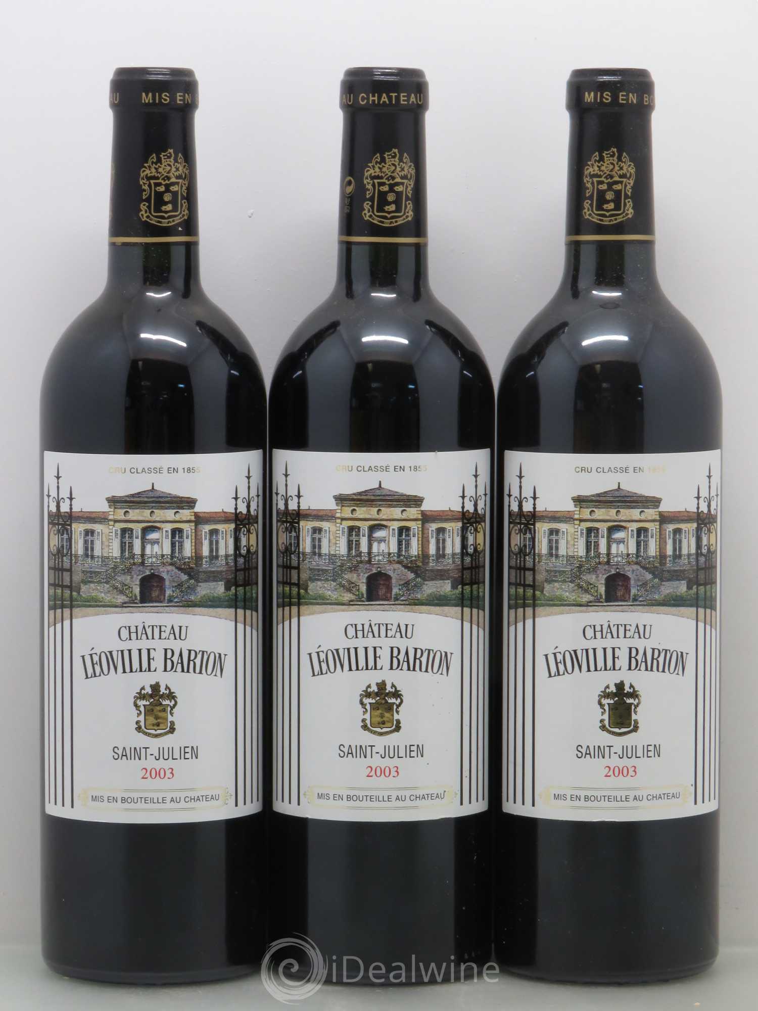 Château Léoville Barton 2ème Grand Cru Classé 2003 - Lot de 12 bouteilles - 3