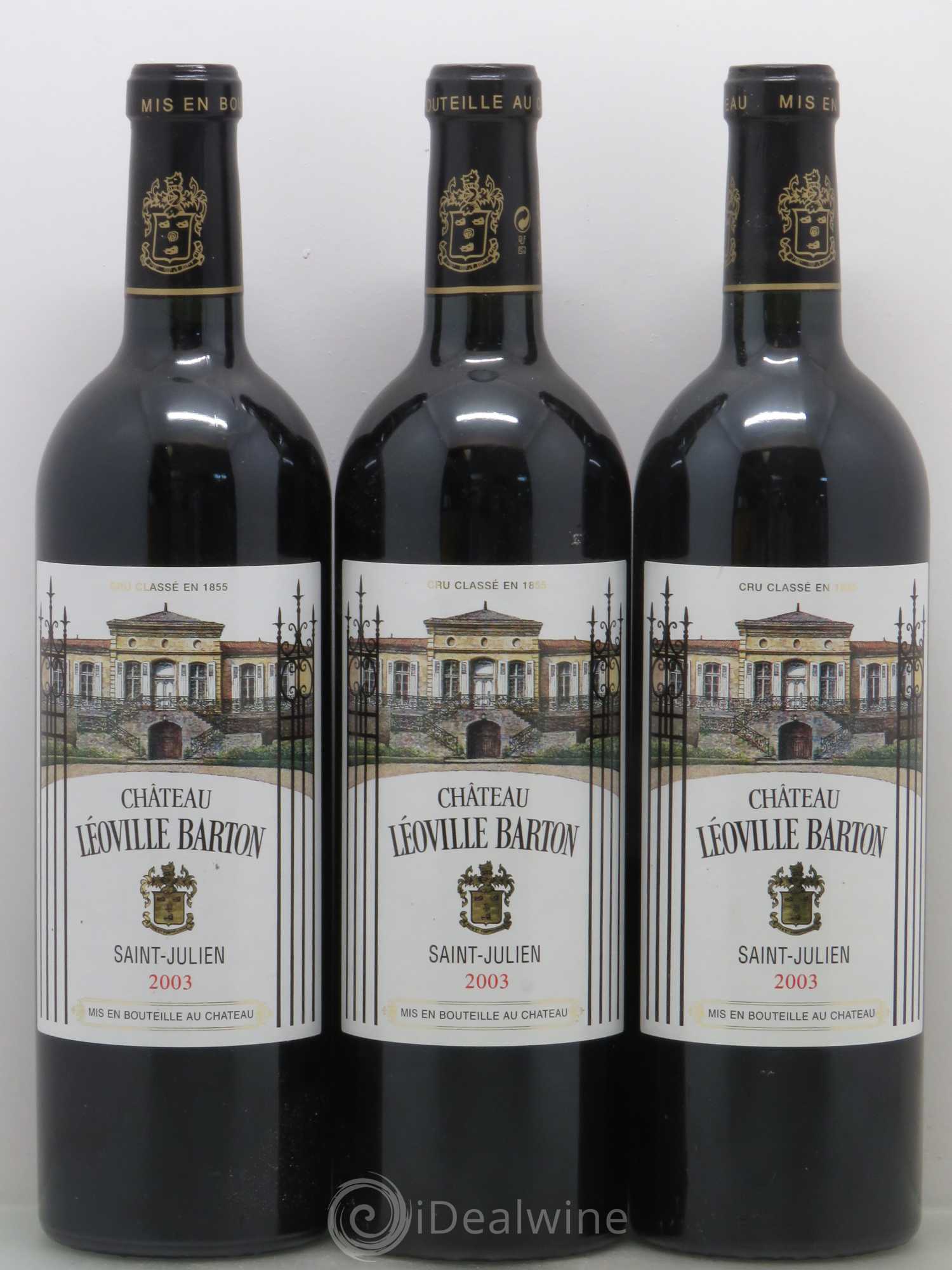 Château Léoville Barton 2ème Grand Cru Classé 2003 - Lot de 12 bouteilles - 4
