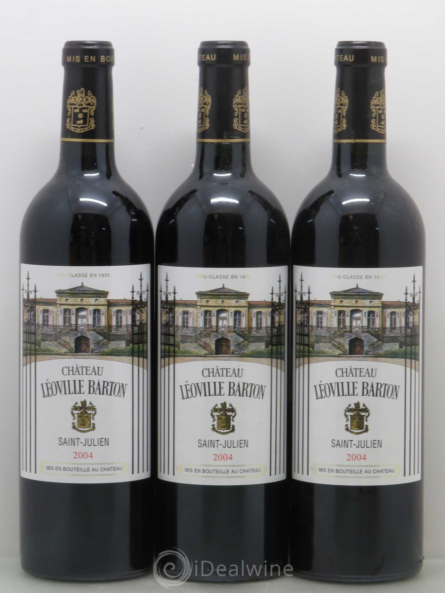 Château Léoville Barton 2ème Grand Cru Classé 2004 - Lot de 12 bouteilles - 1