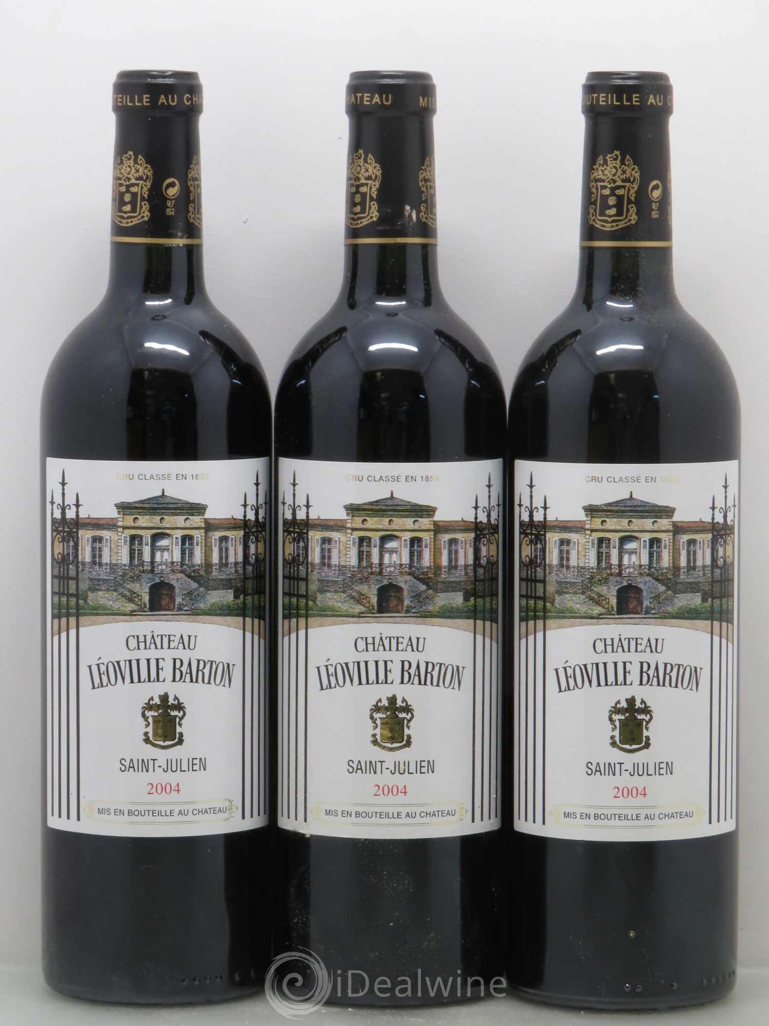 Château Léoville Barton 2ème Grand Cru Classé 2004 - Lot de 12 bouteilles - 4