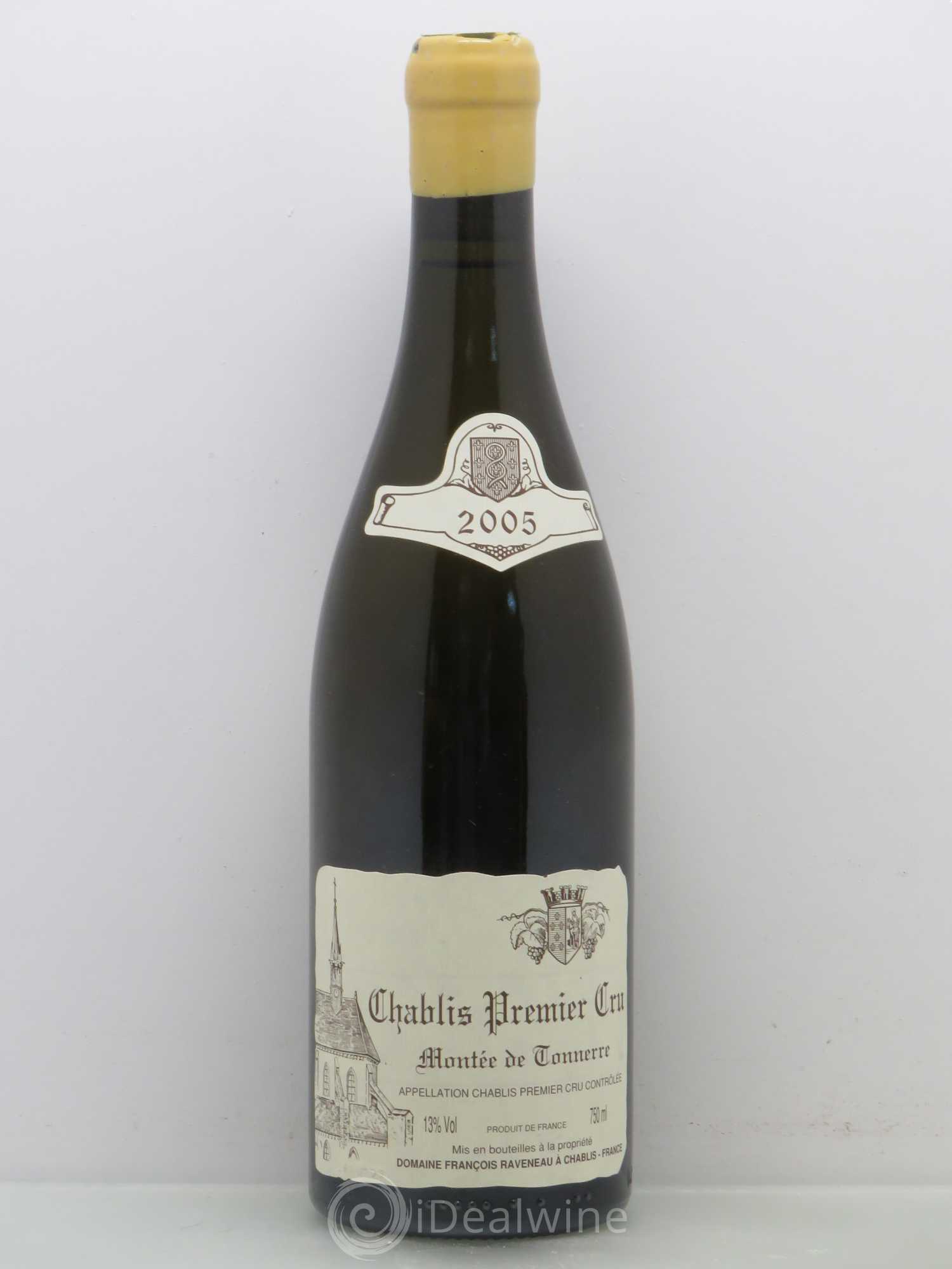 Chablis 1er Cru Montée de Tonnerre Raveneau (Domaine) 2005 - Lot de 1 bouteille - 0