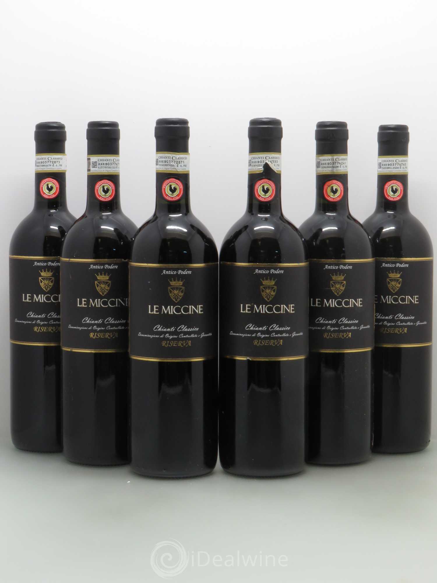 Chianti Classico DOCG Riserva Le Miccine DOCG 2010 - Lot de 6 bouteilles - 0