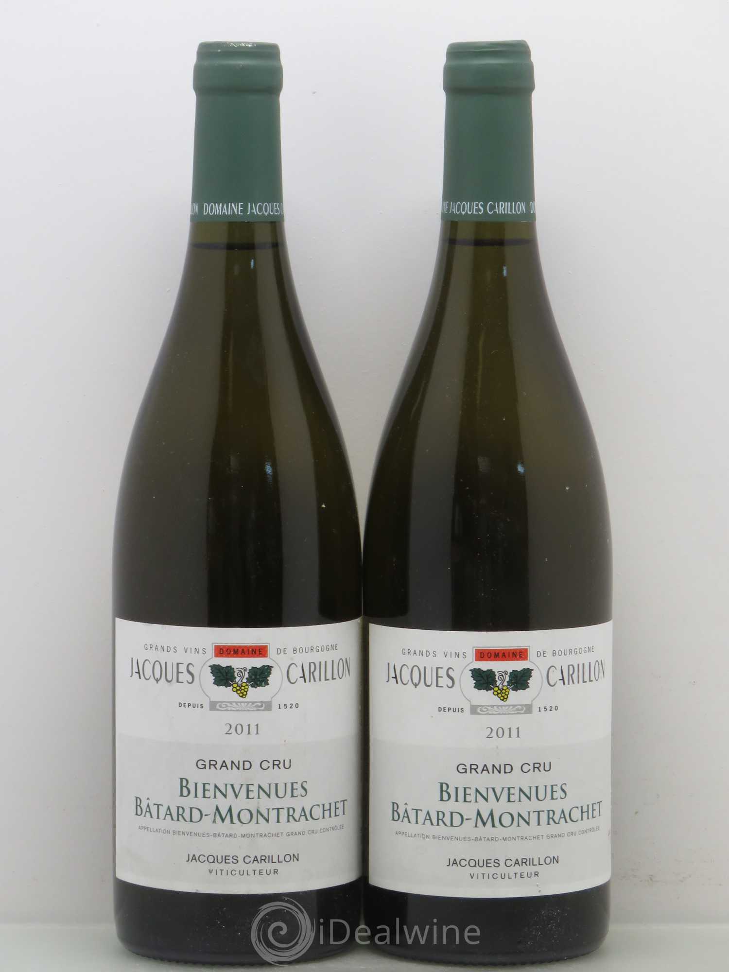 Bienvenues-Bâtard-Montrachet Grand Cru Jacques Carrillon 2011 - Lot de 2 bouteilles - 0