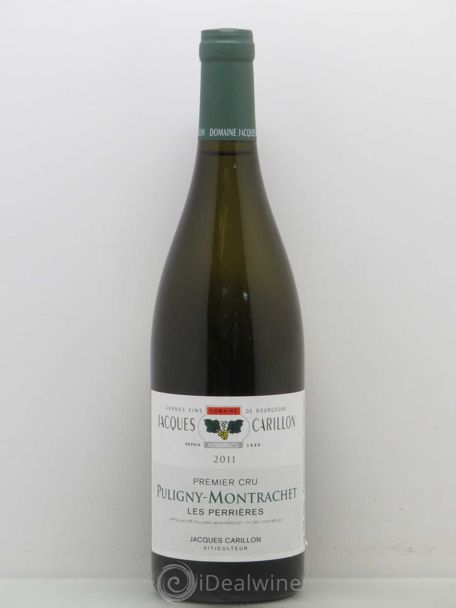 Puligny-Montrachet 1er Cru Perrieres Jacques Carrillon 2011 - Posten von 1 Flasche - 0