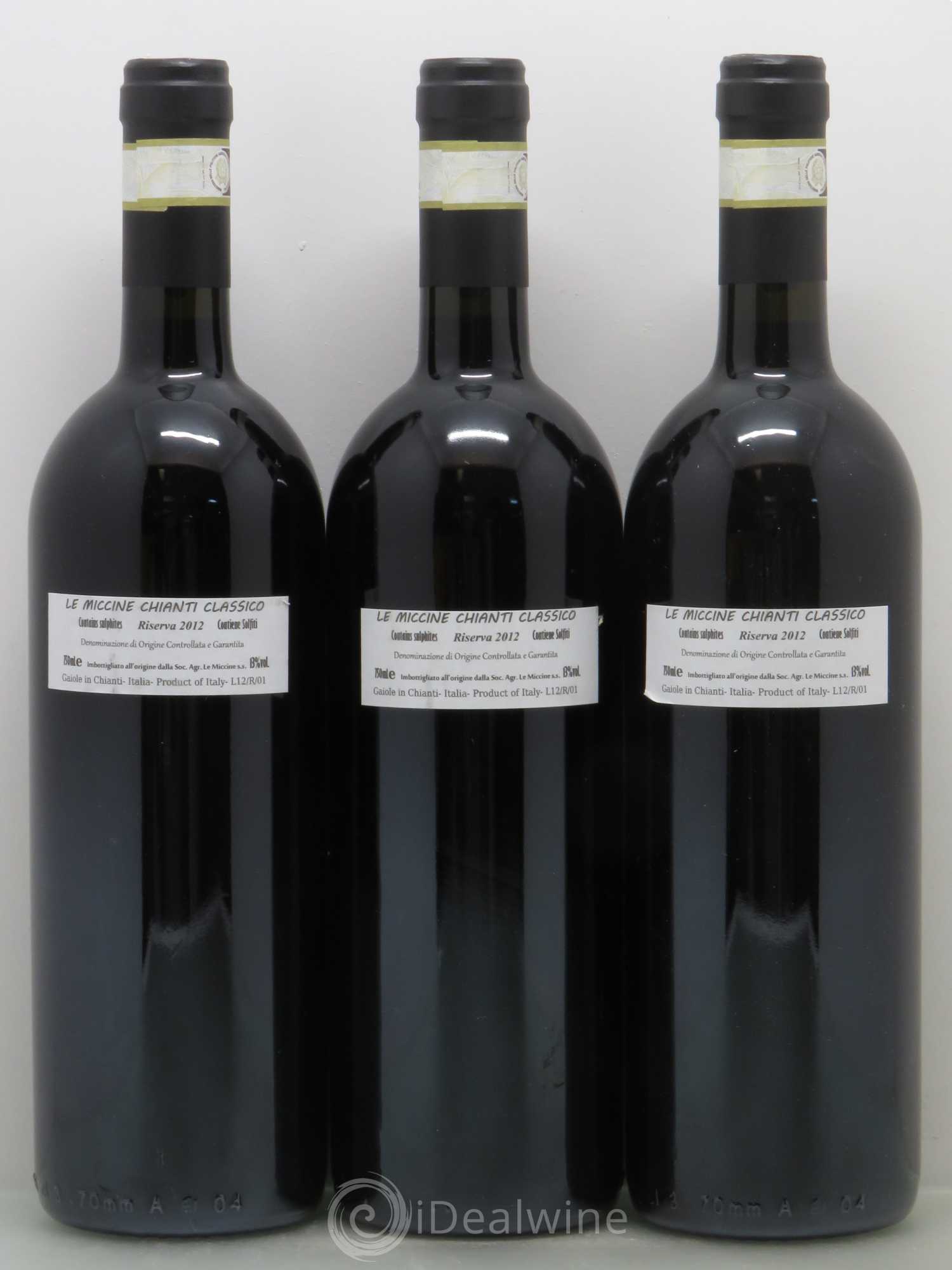 Chianti Classico DOCG Riserva Le Miccine DOCG 2012 - Lot of 6 bottles - 2