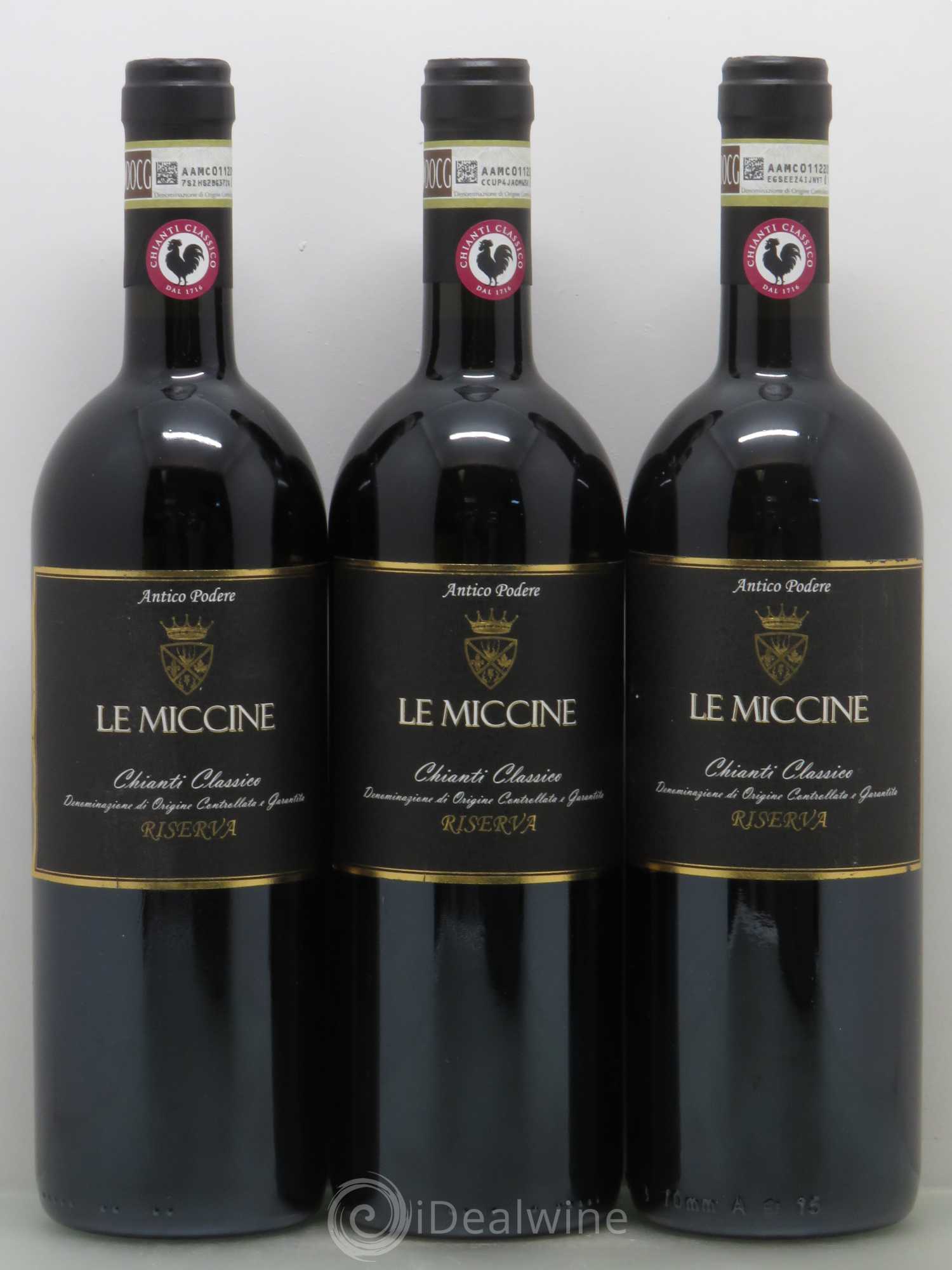 Chianti Classico DOCG Riserva Le Miccine DOCG 2012 - Lot of 6 bottles - 3