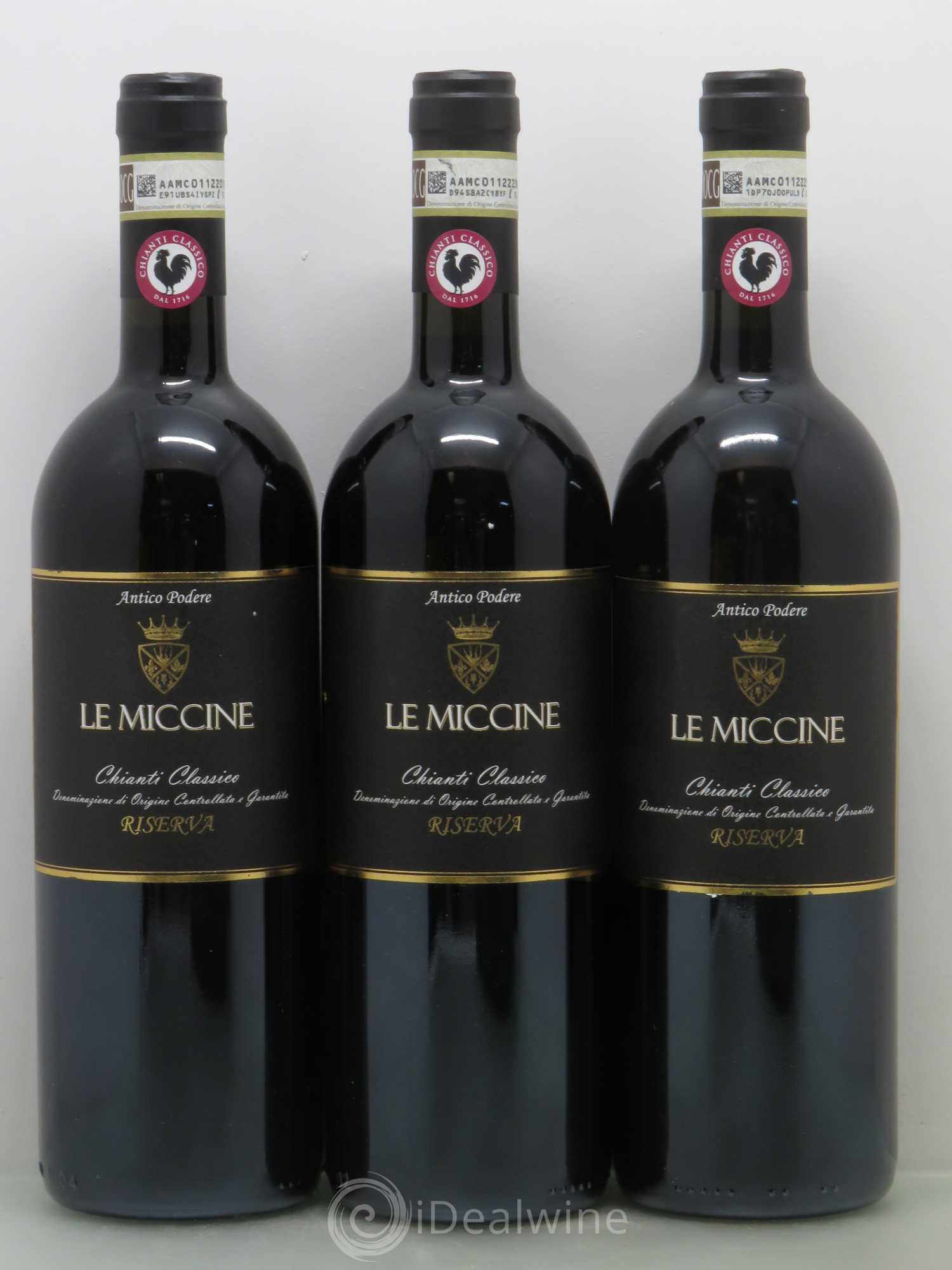Chianti Classico DOCG Riserva Le Miccine DOCG 2012 - Lot of 5 bottles - 1