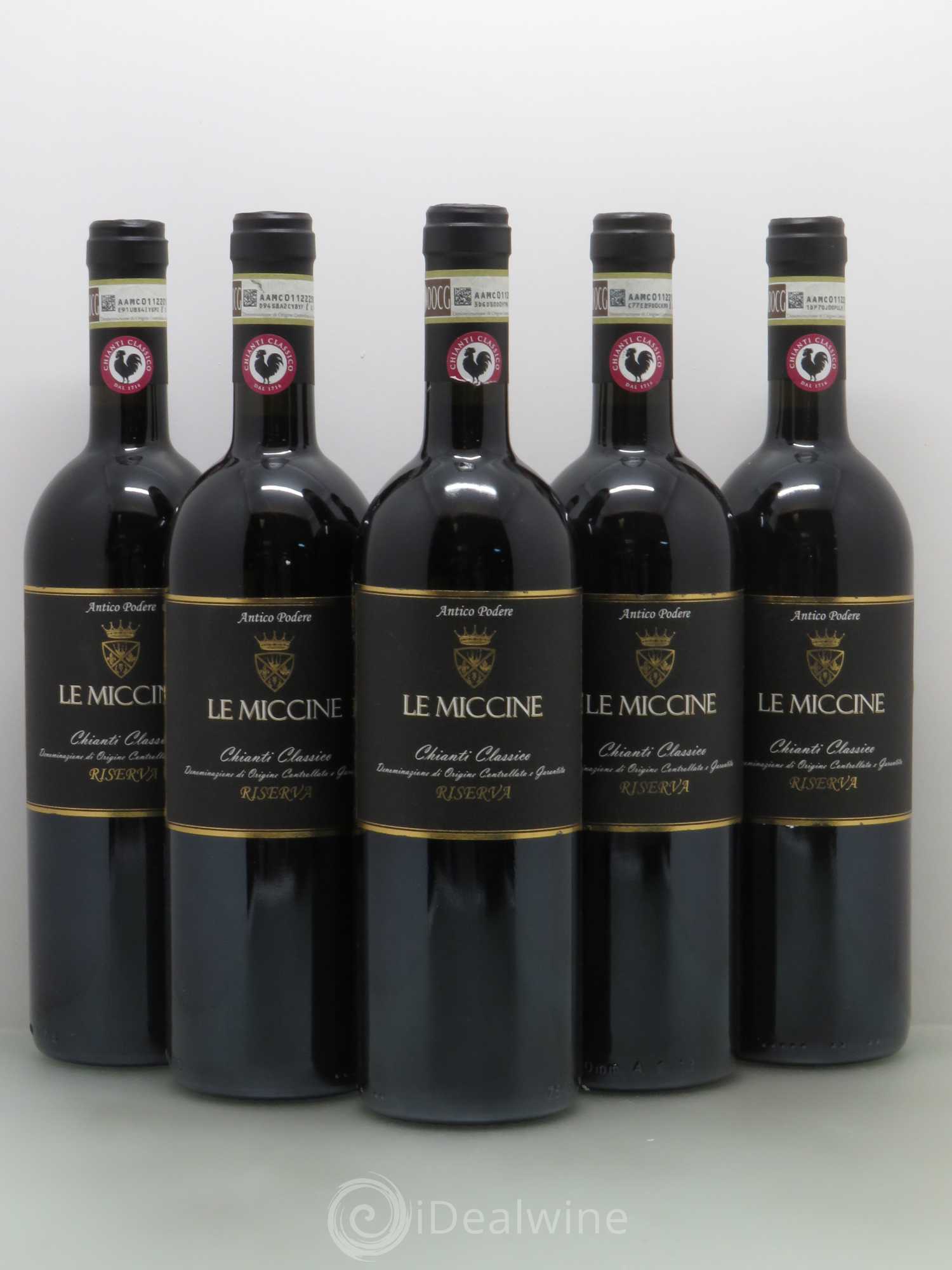 Chianti Classico DOCG Riserva Le Miccine DOCG 2012 - Lot of 5 bottles - 0