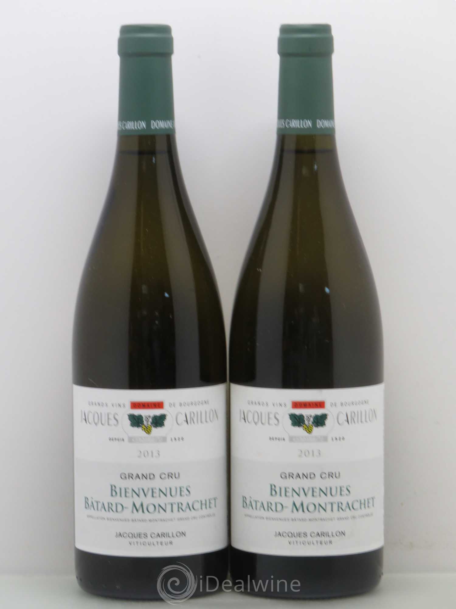 Bienvenues-Bâtard-Montrachet Grand Cru Jacques Carrillon 2013 - Lot de 2 bouteilles - 0