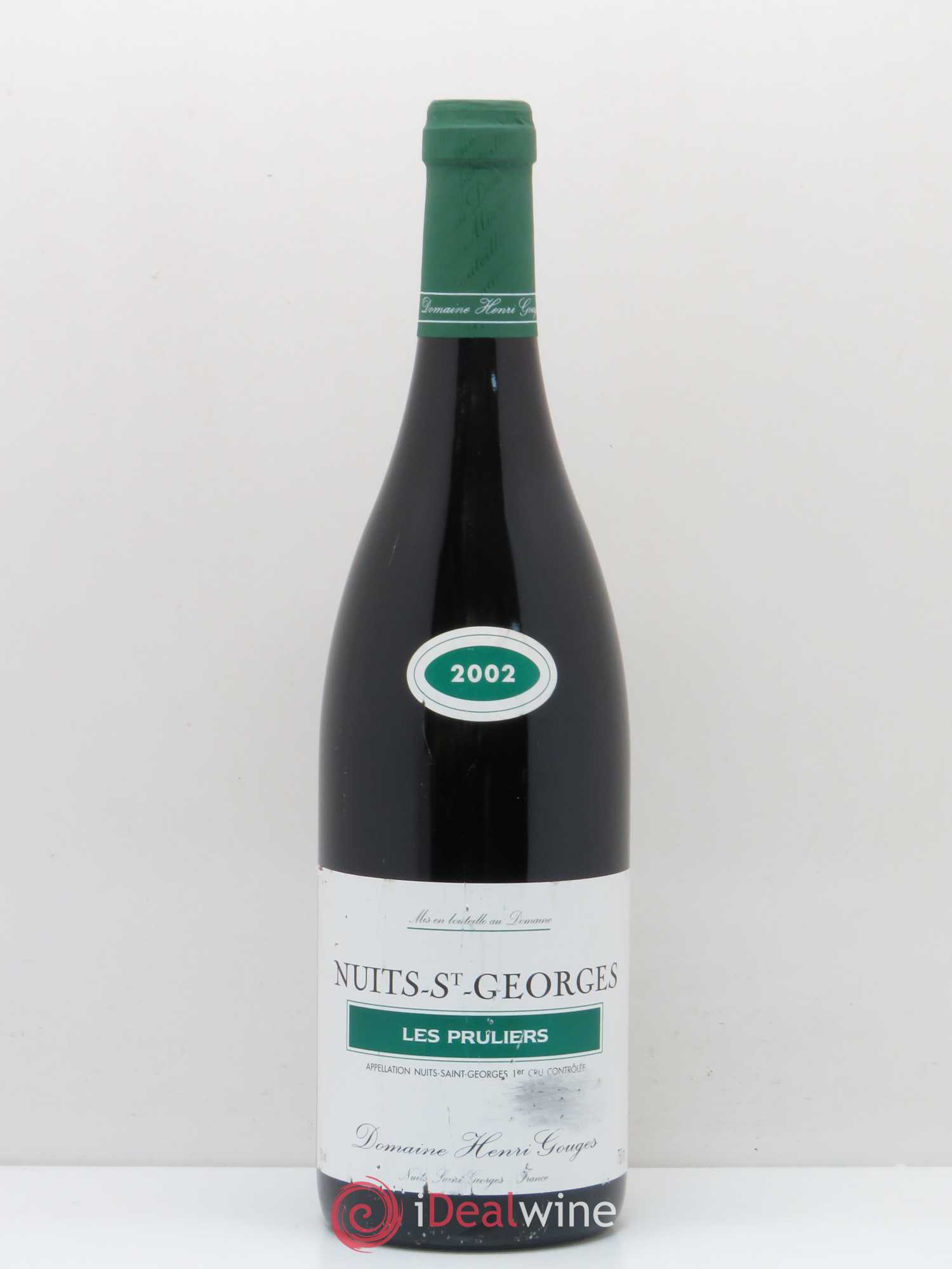 Nuits-Saint-Georges 1er Cru Les Pruliers Henri Gouges 2002 - Posten von 1 Flasche - 0