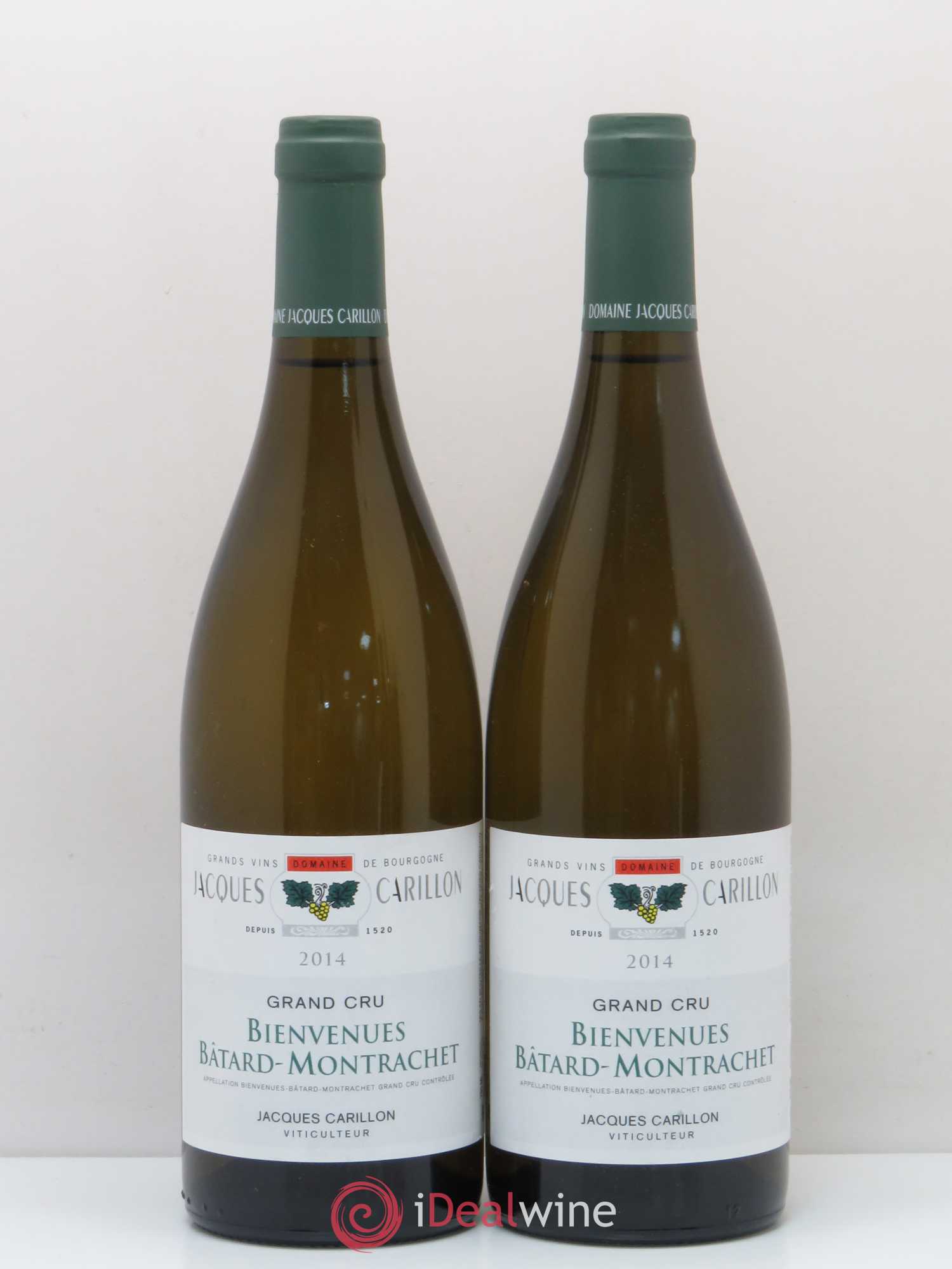 Bienvenues-Bâtard-Montrachet Grand Cru Jacques Carillon 2014 - Lot de 2 bouteilles - 0