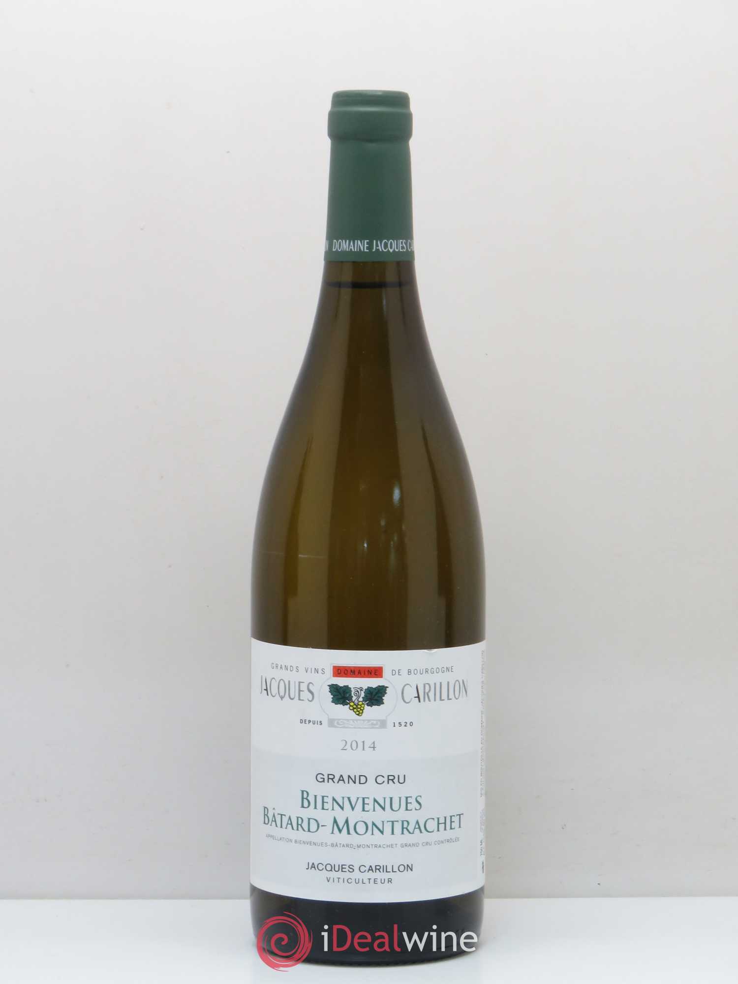 Bienvenues-Bâtard-Montrachet Grand Cru Jacques Carillon 2014 - Lot de 1 bouteille - 0