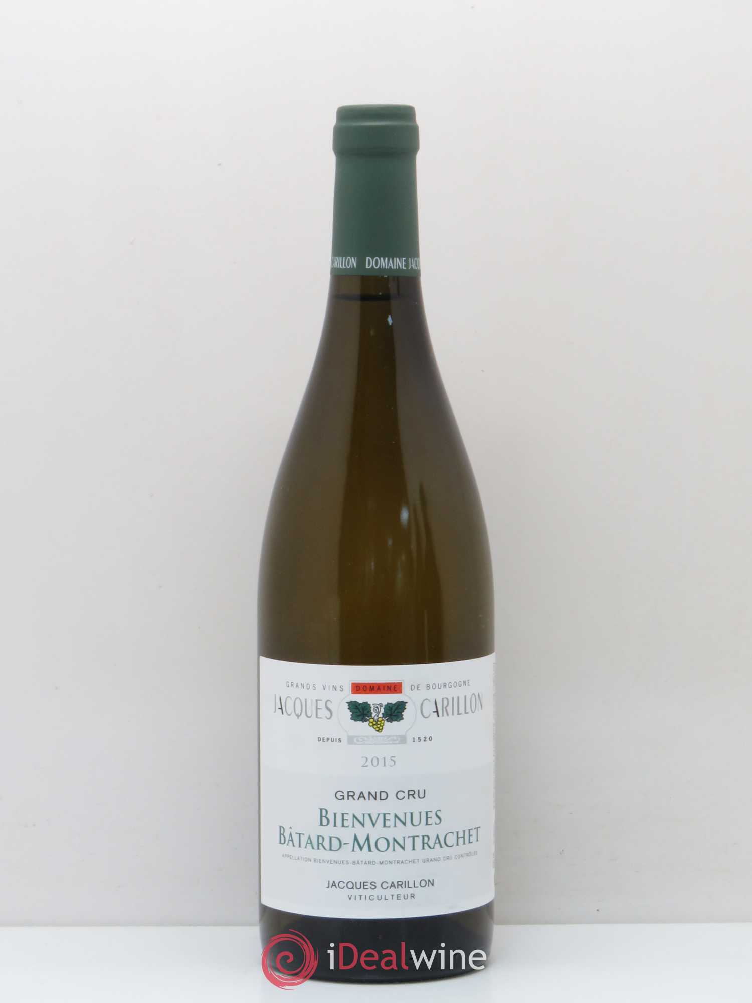 Bienvenues-Bâtard-Montrachet Grand Cru Jacques Carillon 2015 - Lot de 1 bouteille - 0