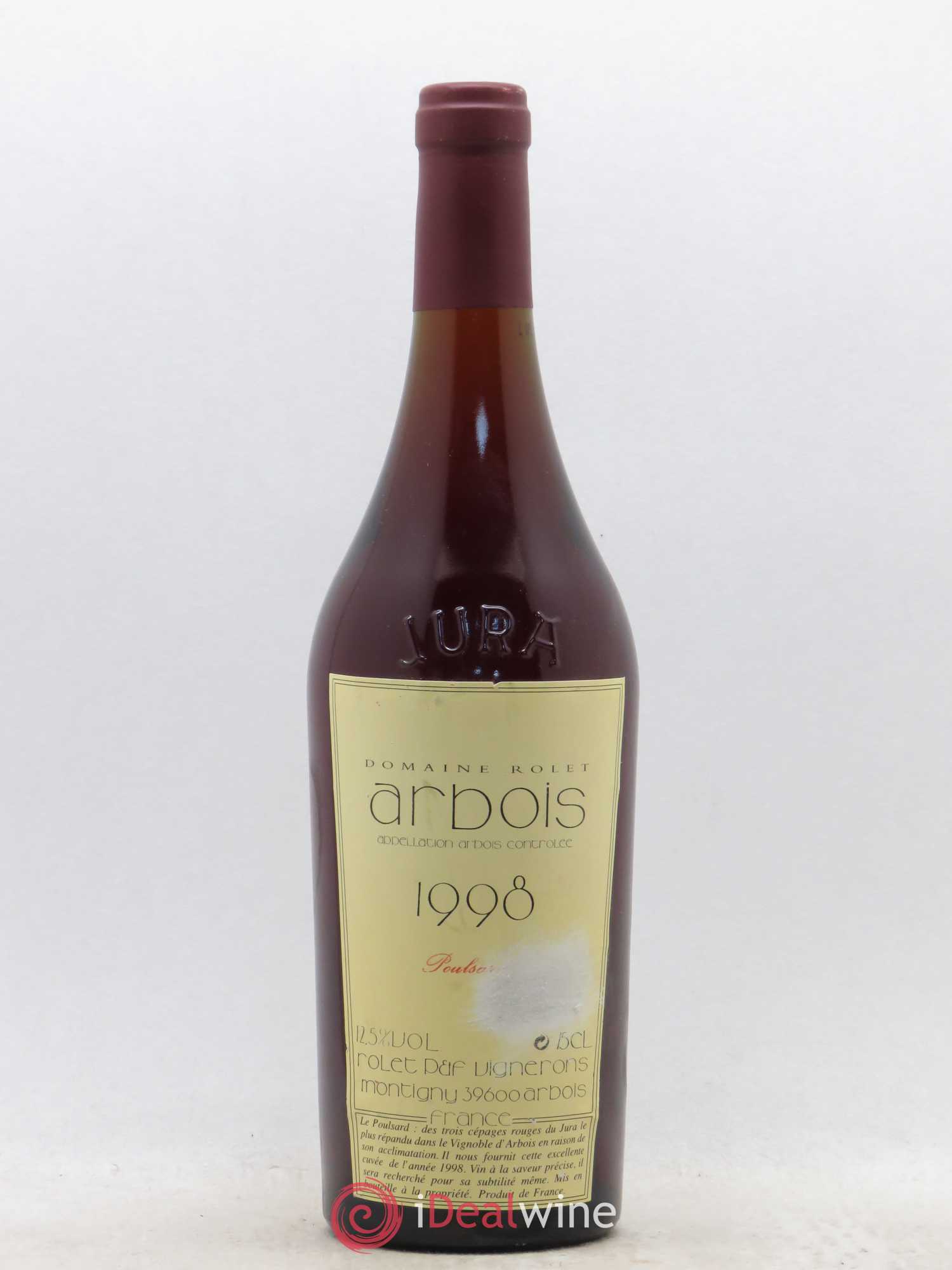 Arbois Poulsard Domaine Rolet 1998 - Posten von 1 Flasche - 0