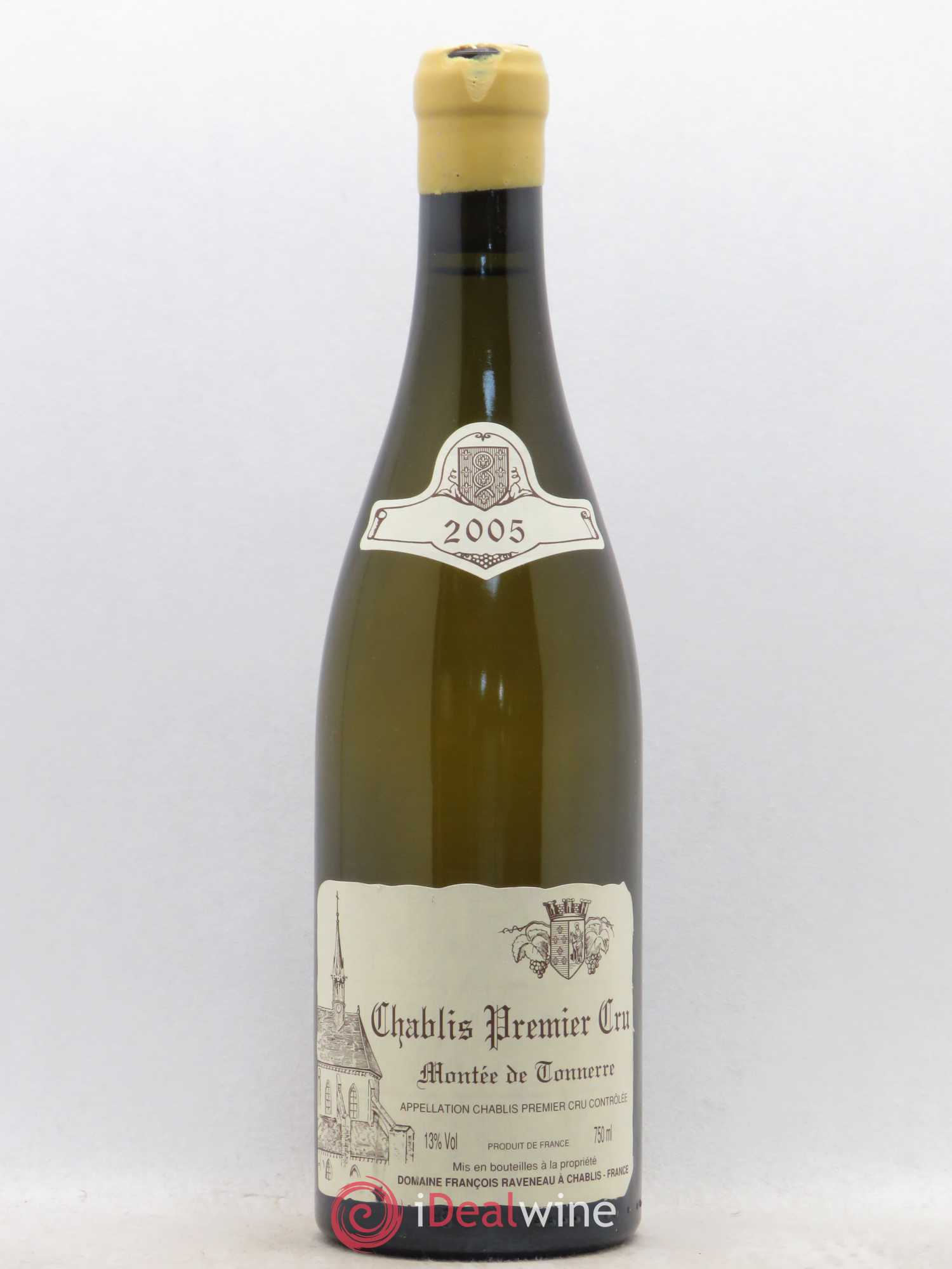 Chablis 1er Cru Montée de Tonnerre Raveneau (Domaine) 2005 - Lot de 1 bouteille - 0